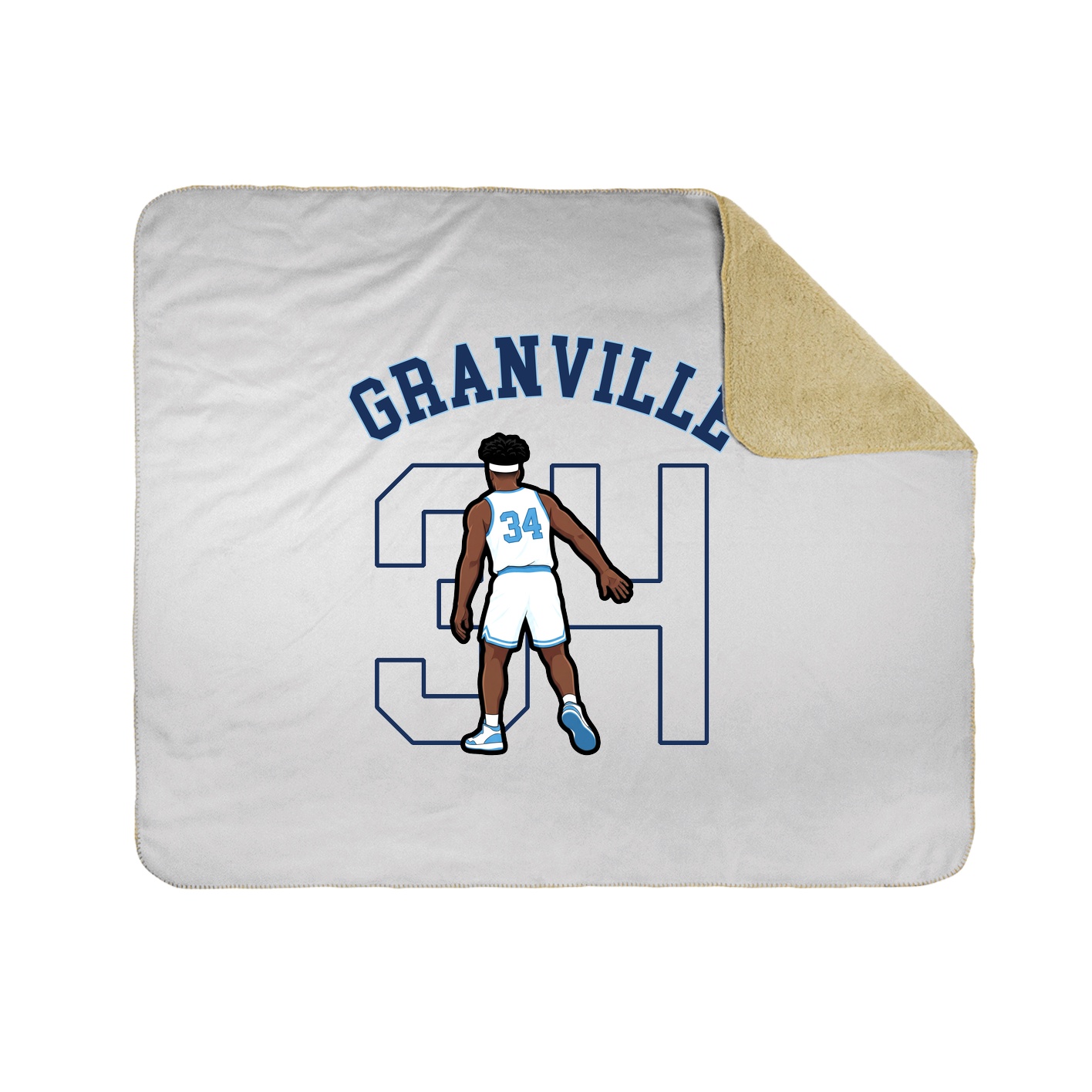 Throw Blanket — Shirsey Arch in White