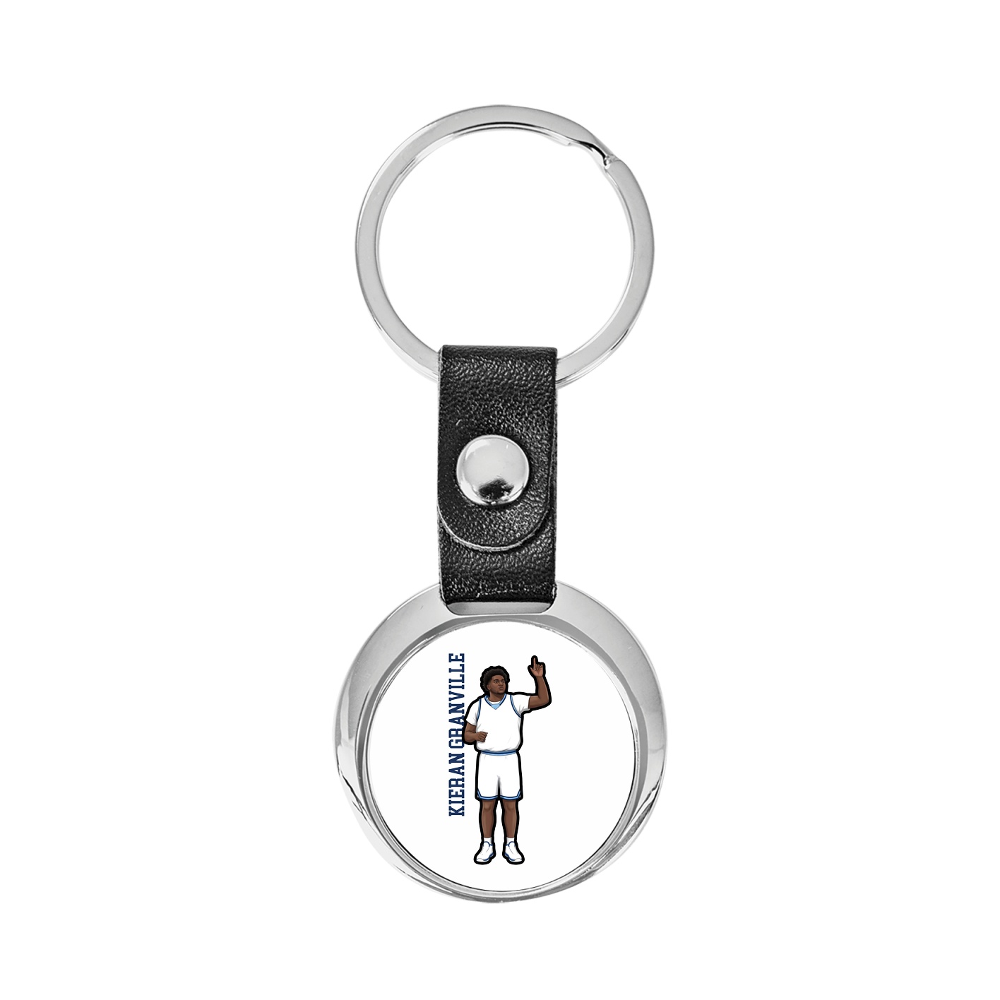 Key Chain — Name Vertical in Classic