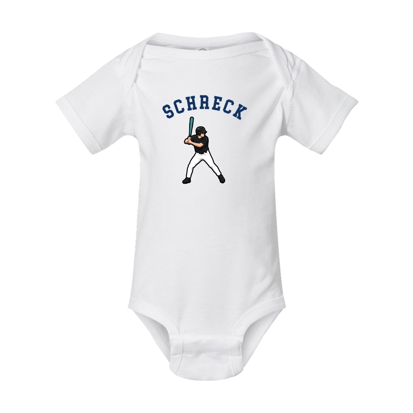 Baby Onesie — Shirsey Arch in White