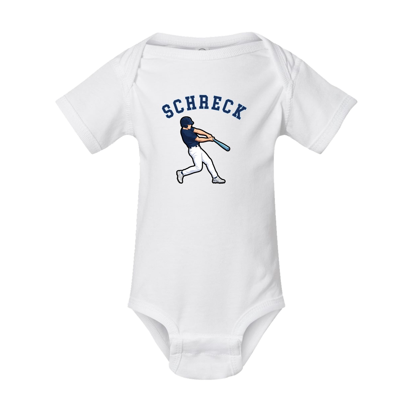 Baby Onesie — Shirsey Arch in White