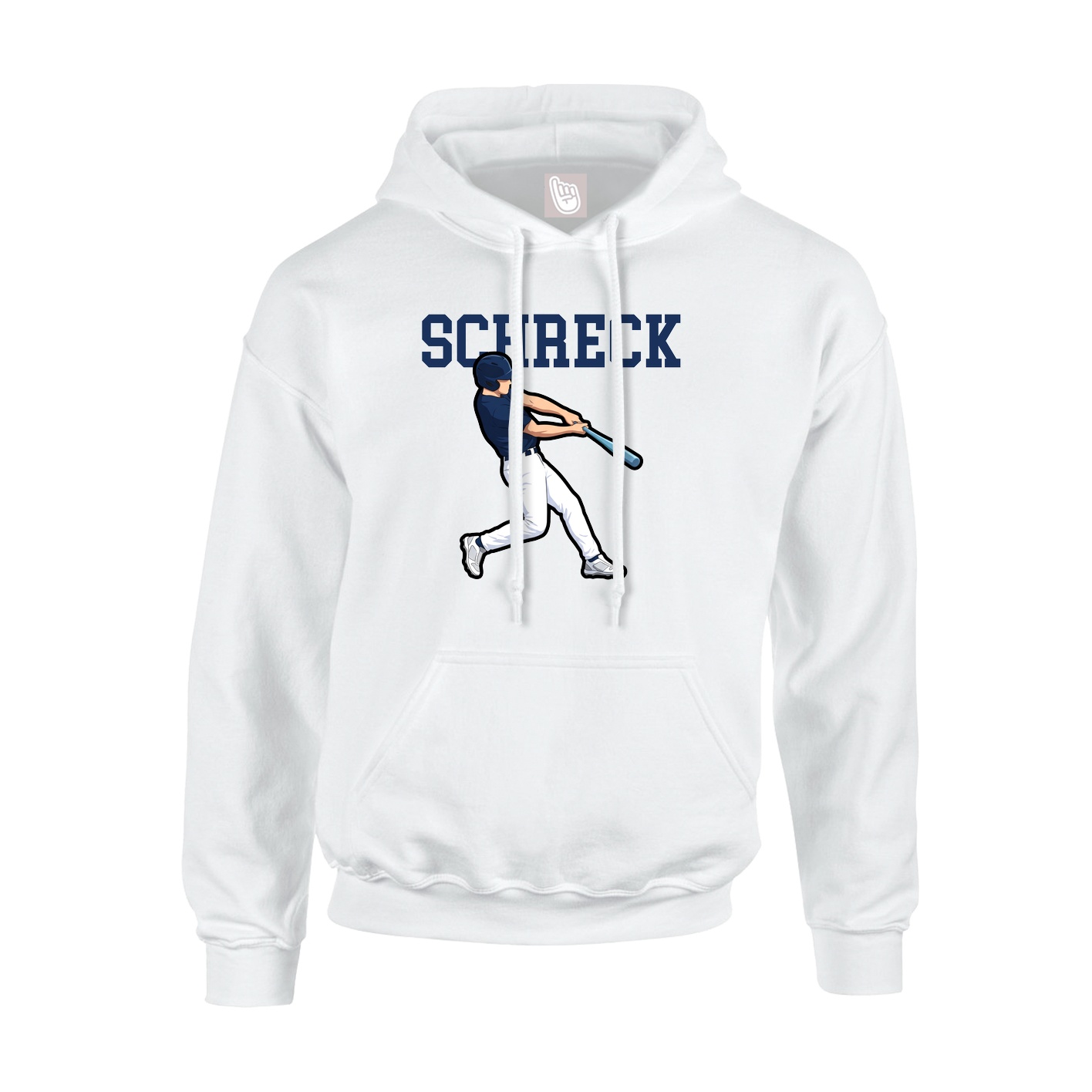 Hoodie — Shirsey in White