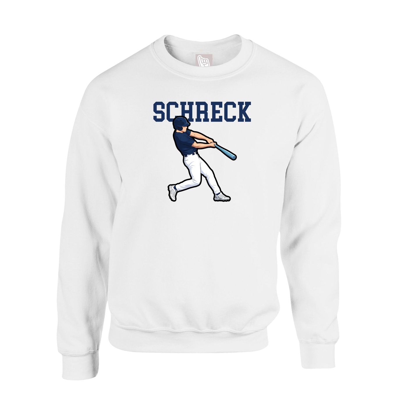 Fleece Crew — Shirsey in White