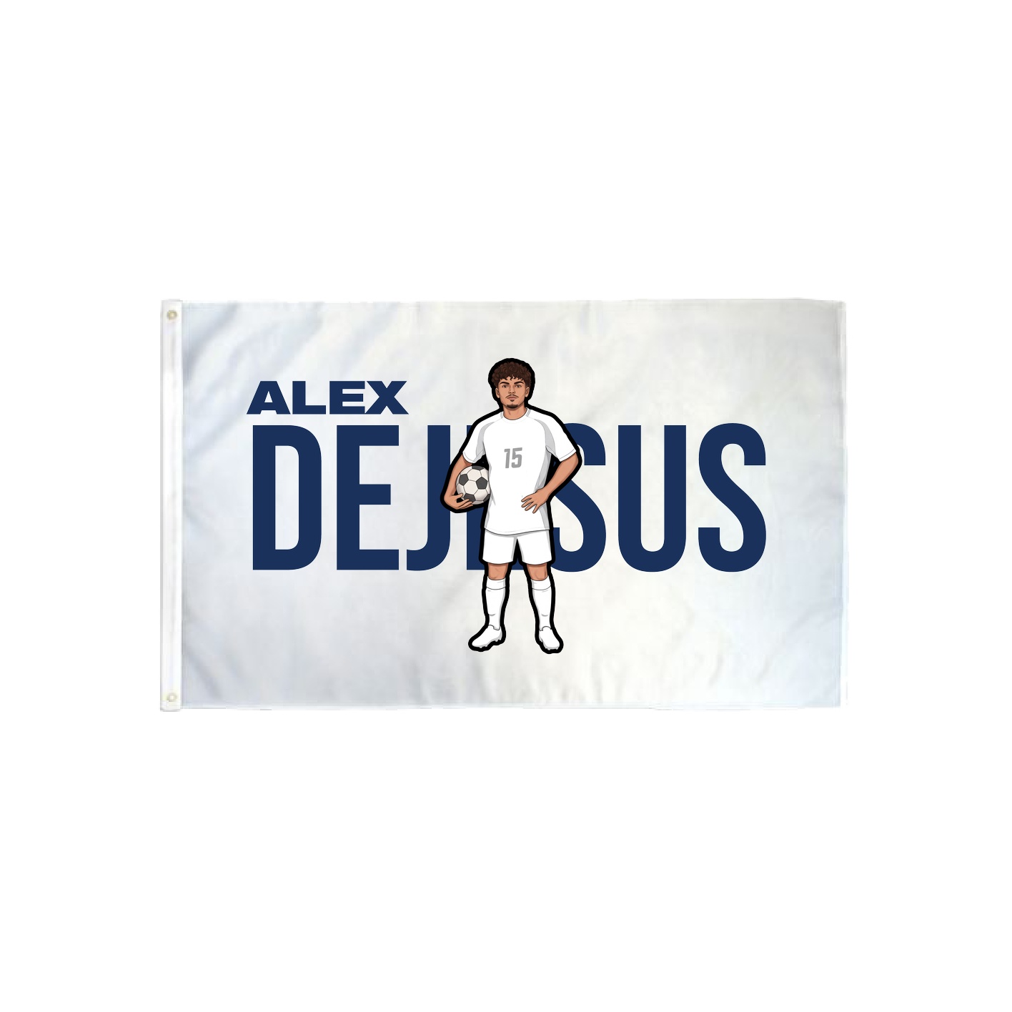 3x5 Flag — Player Name in Classic