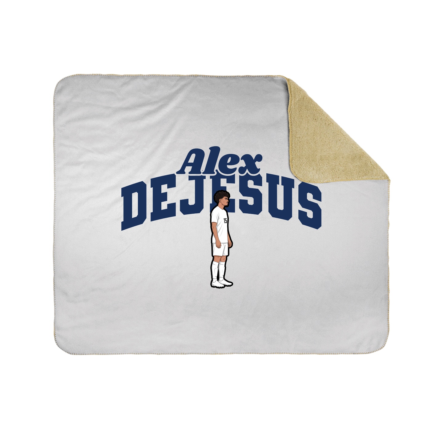 Throw Blanket — Signature Arch in White
