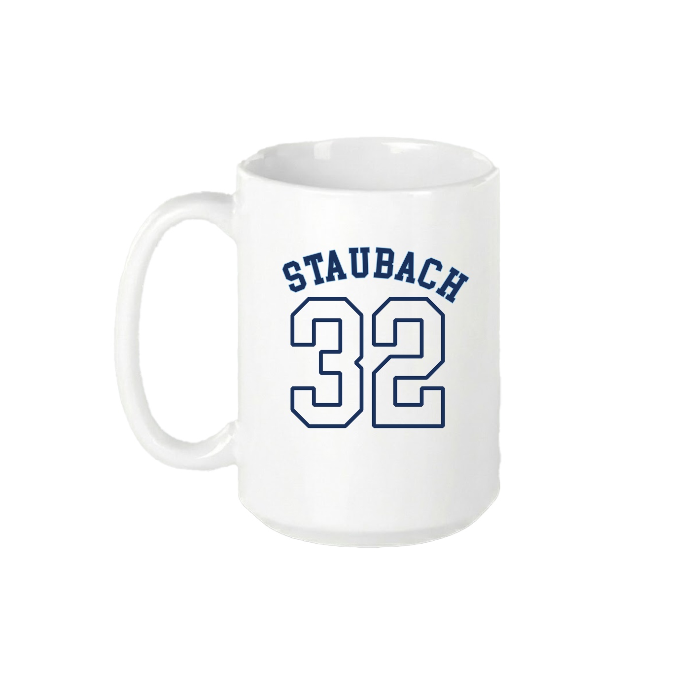 15oz Coffee Mug — Shirsey Arch in White