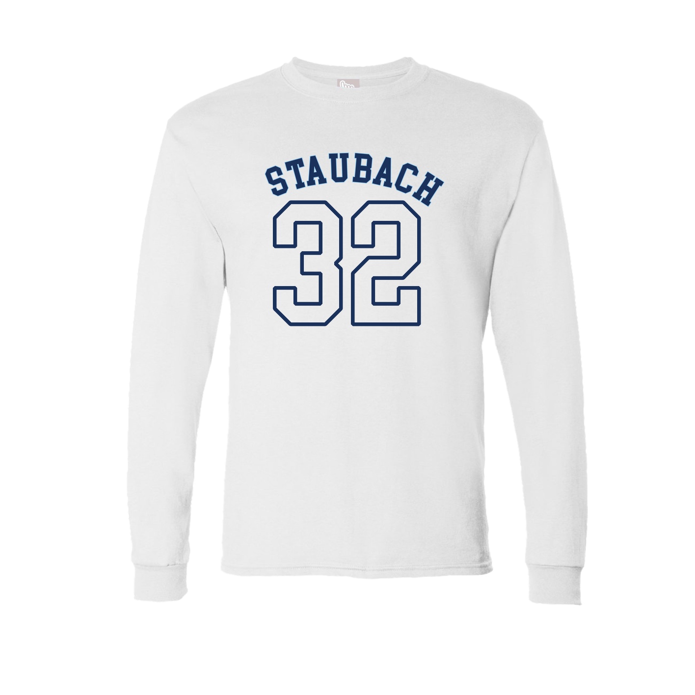 Long Sleeve Tee — Shirsey Arch in White