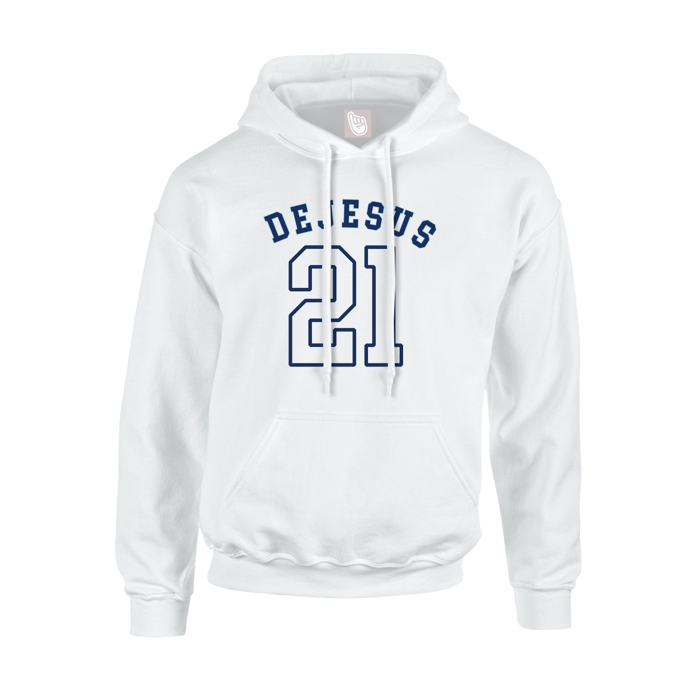 Hoodie — Shirsey Arch in White