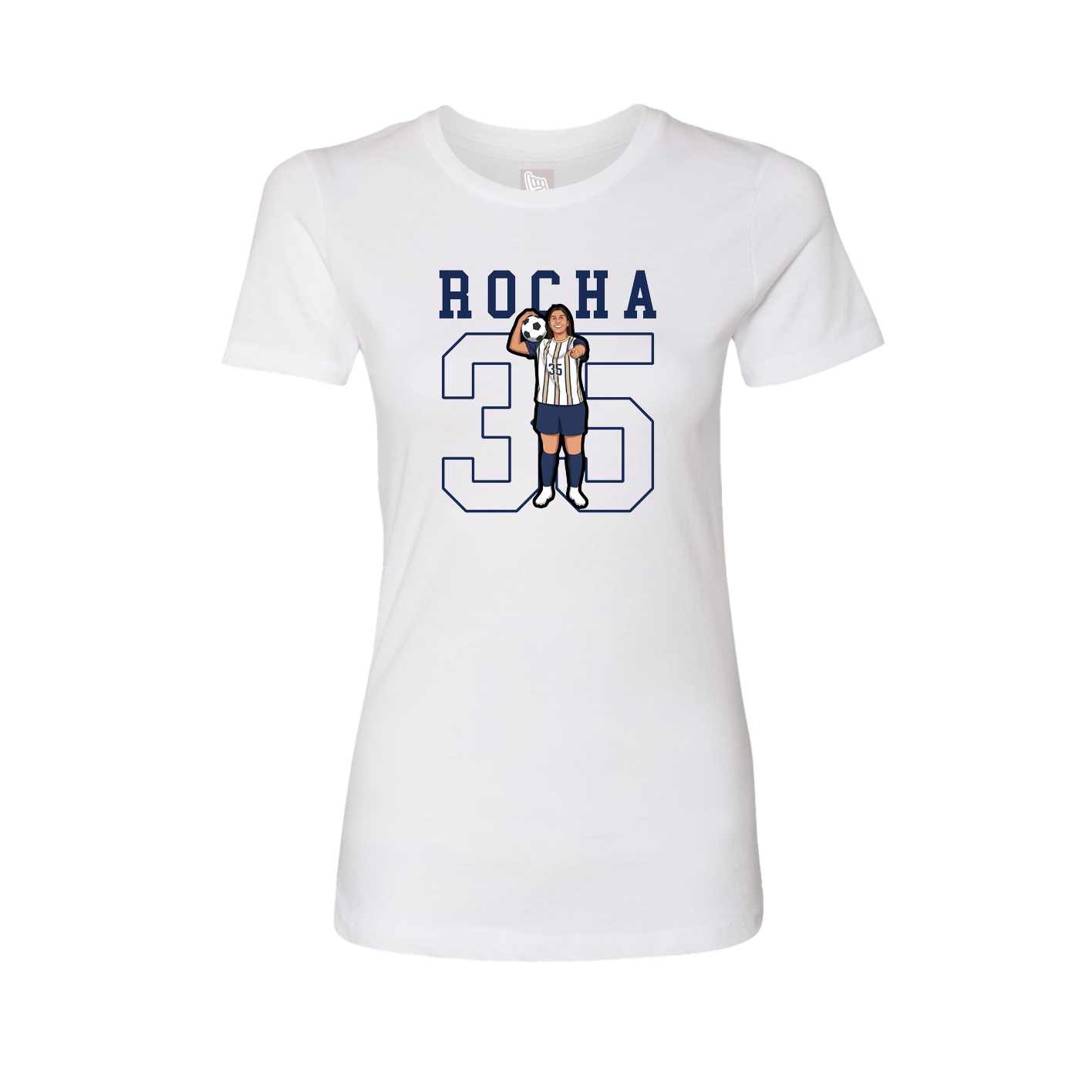Fitted Women's Tee — Shirsey in White