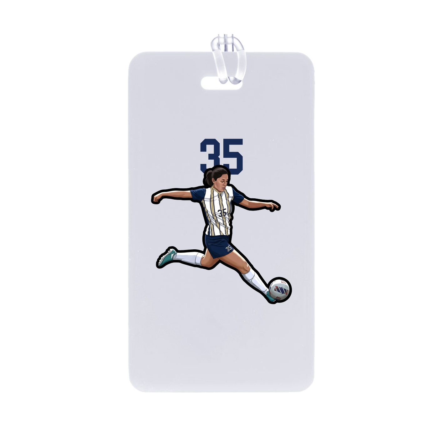 Bag Tag — Number Top in Classic