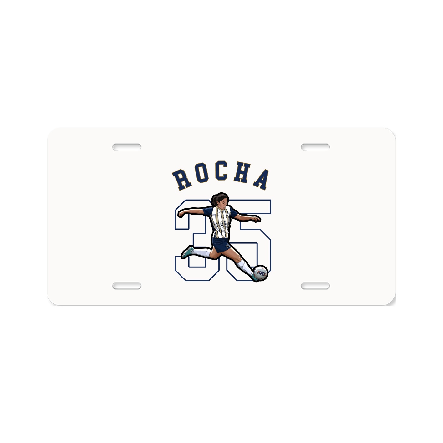 License Plate — Shirsey Arch in Classic