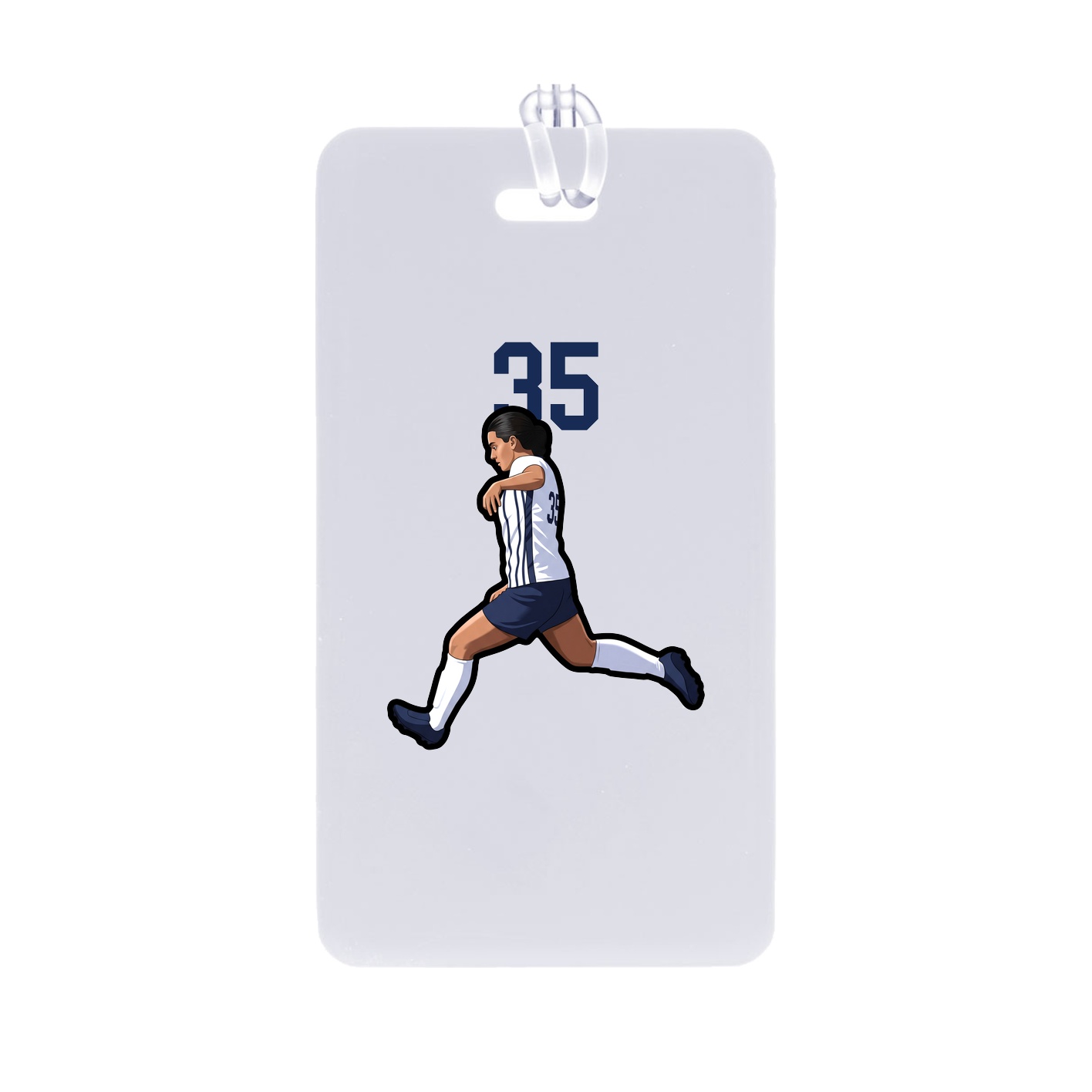 Bag Tag — Number Top in Classic