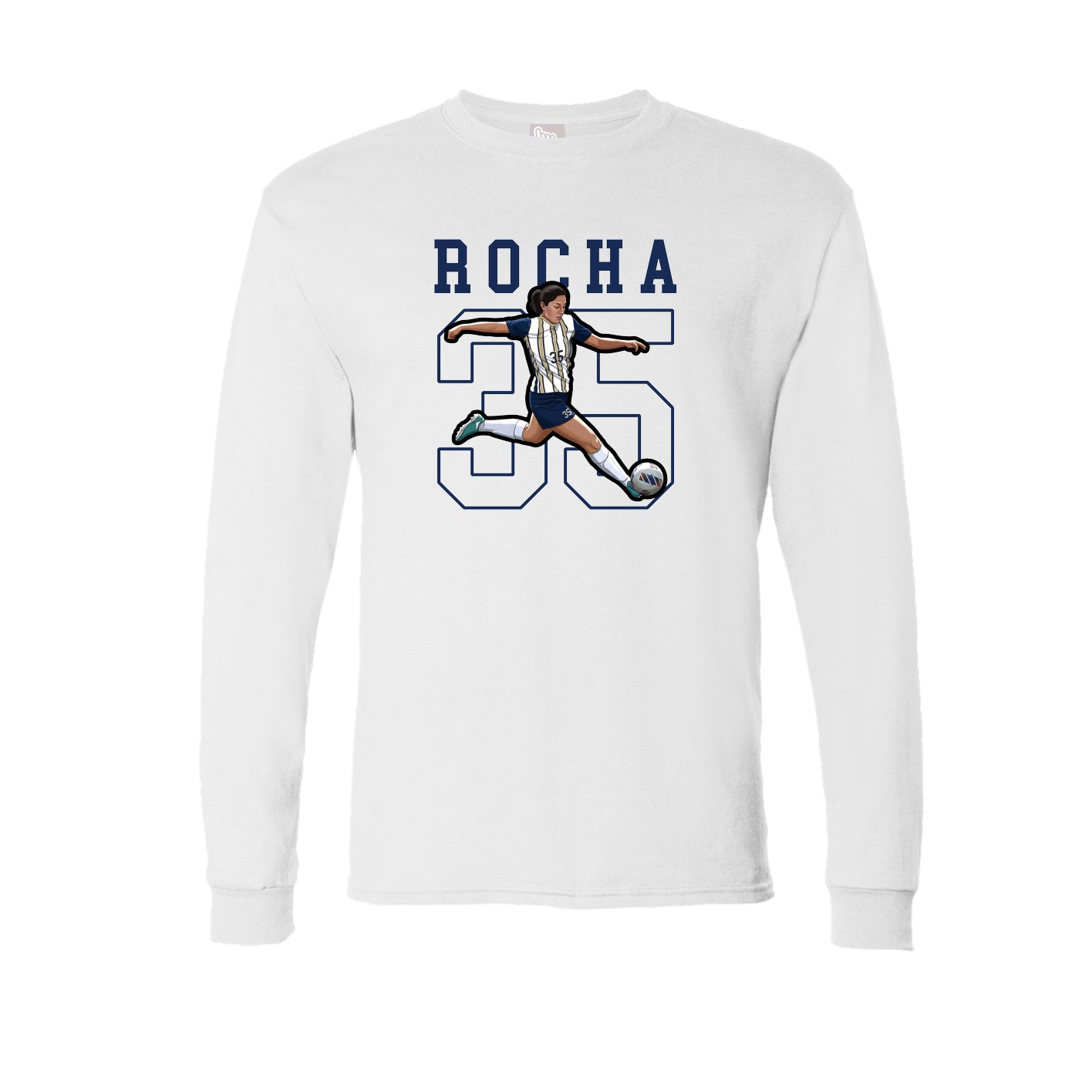 Long Sleeve Tee — Shirsey in White