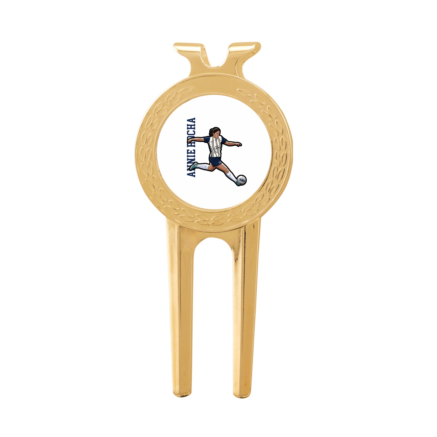 Divot Tool with Ball Marker — Name Vertical in Classic