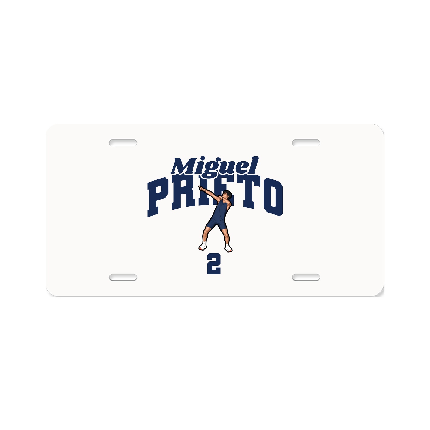 License Plate — Signature Arch in Classic