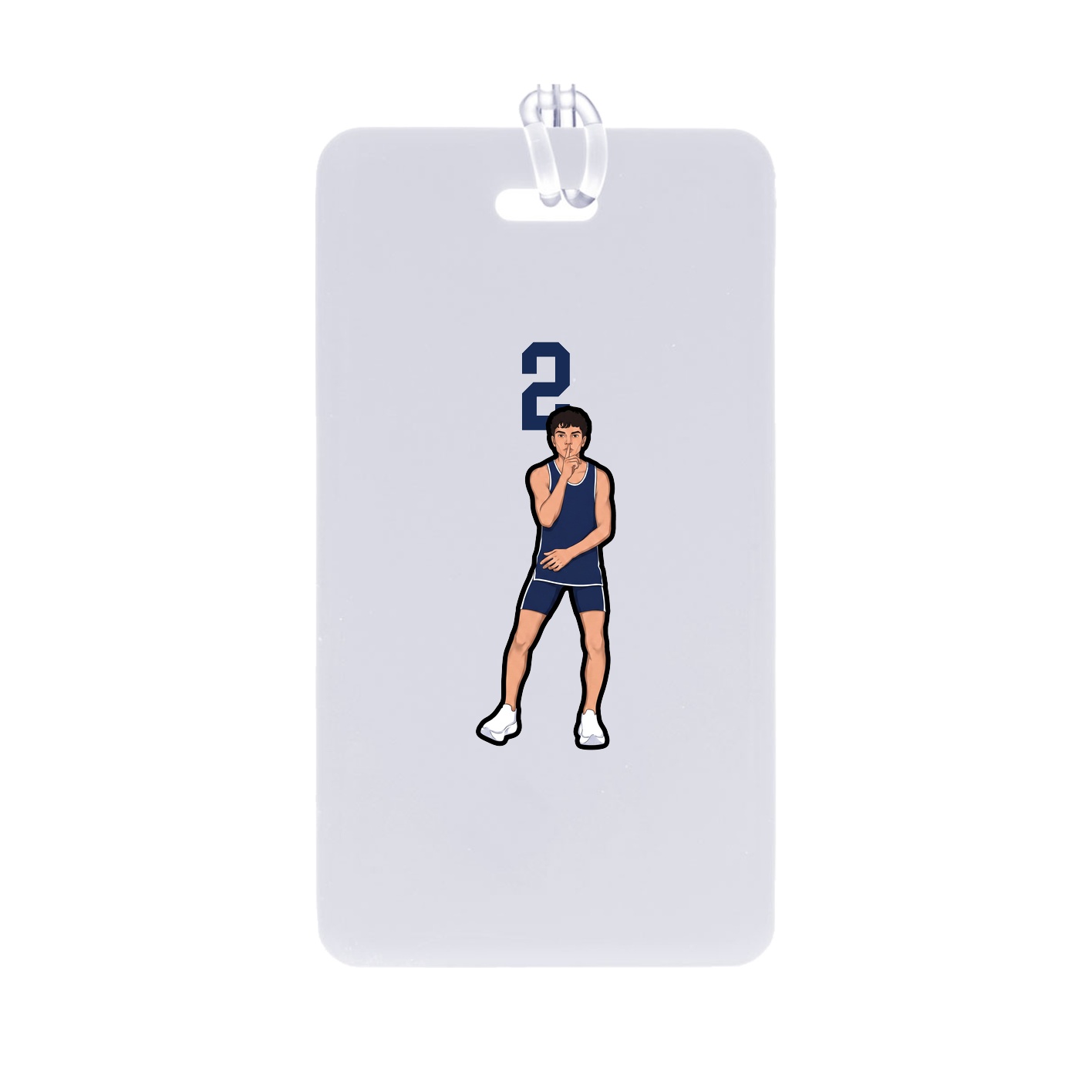 Bag Tag — Number Top in Classic