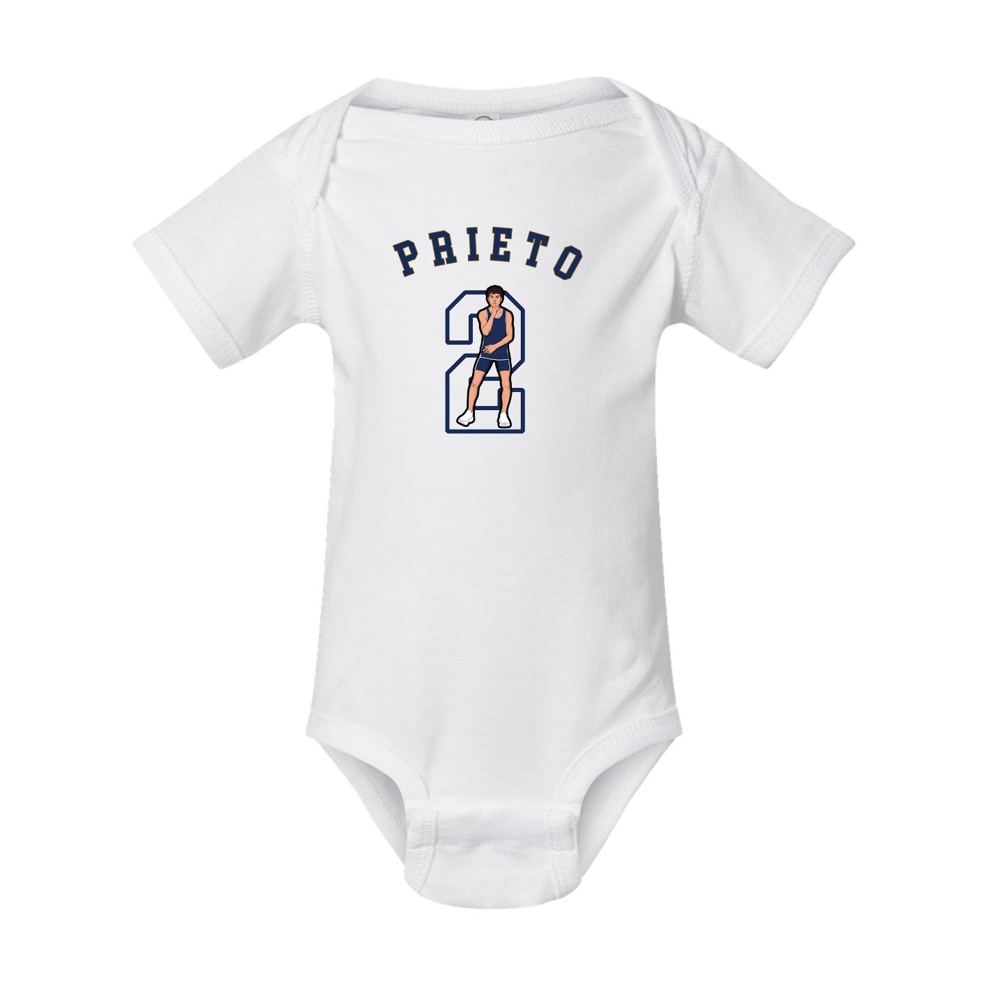 Baby Onesie — Shirsey Arch in White