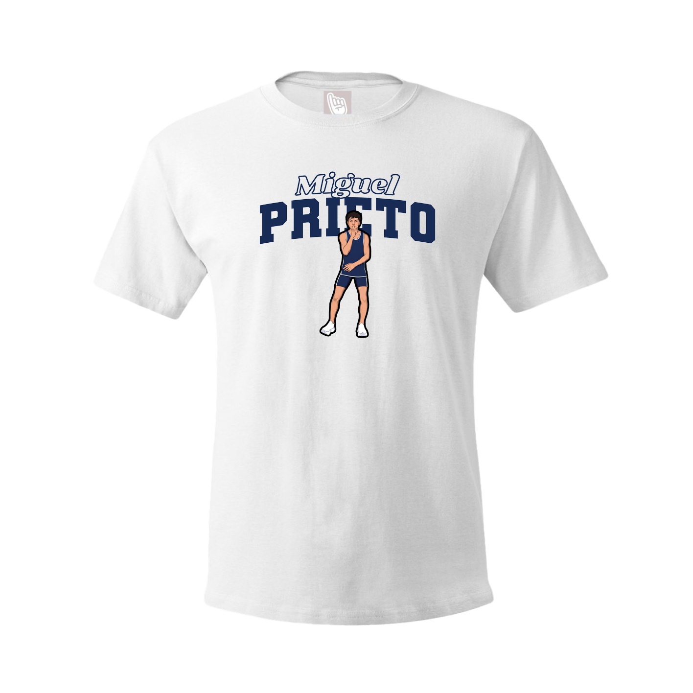 Tee — Name Arch in White