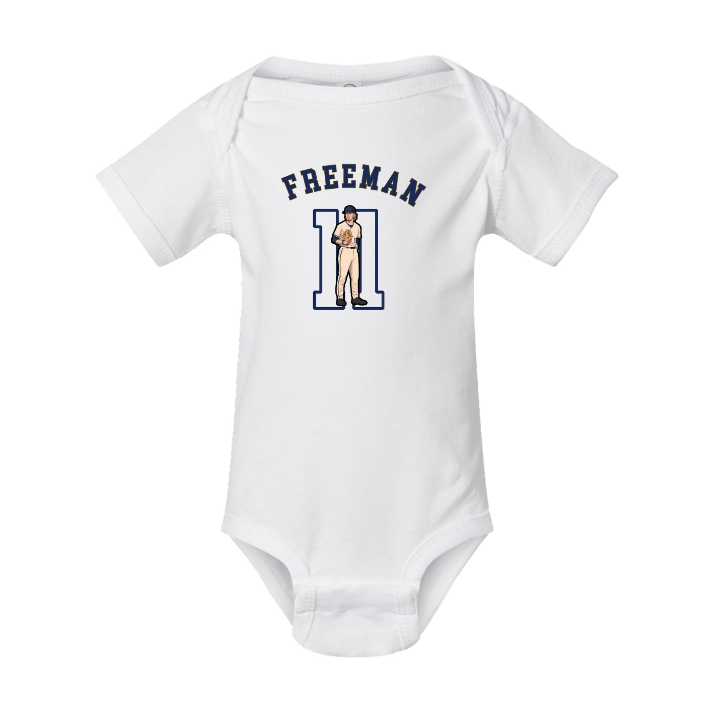 Baby Onesie — Shirsey Arch in White