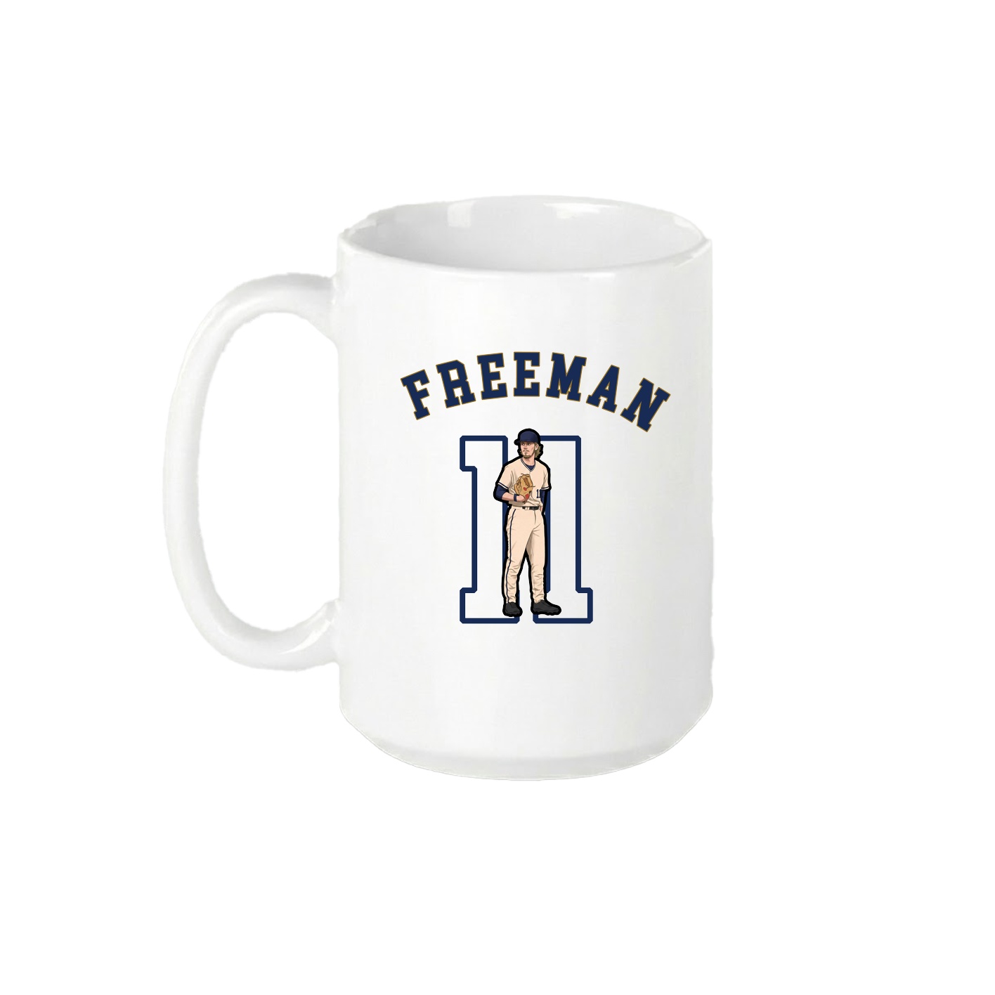 15oz Coffee Mug — Shirsey Arch in White