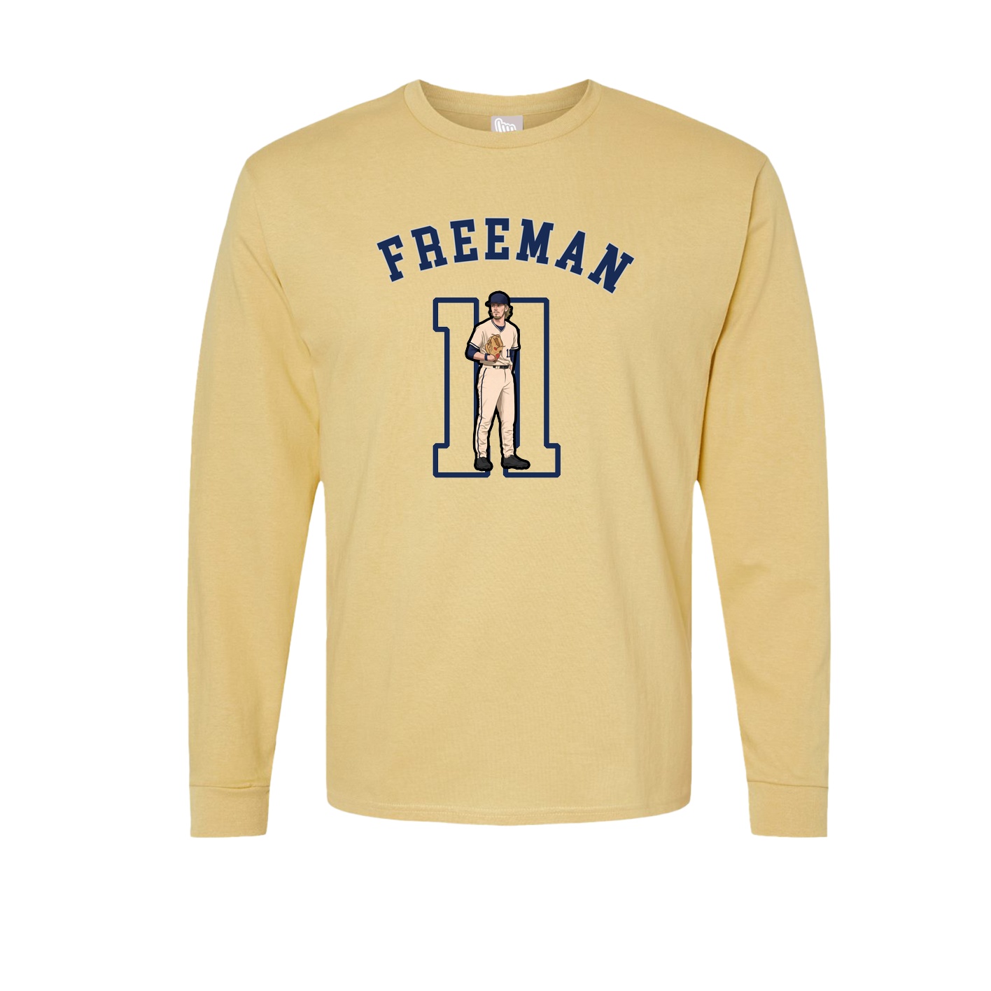 Long Sleeve Tee — Shirsey Arch in Vegas Gold