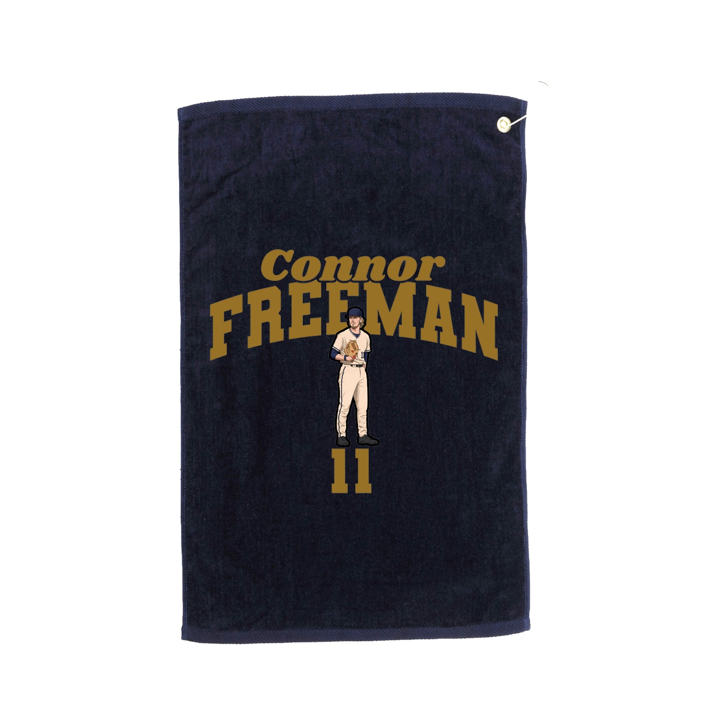 Golf Towel — Signature Arch in Navy