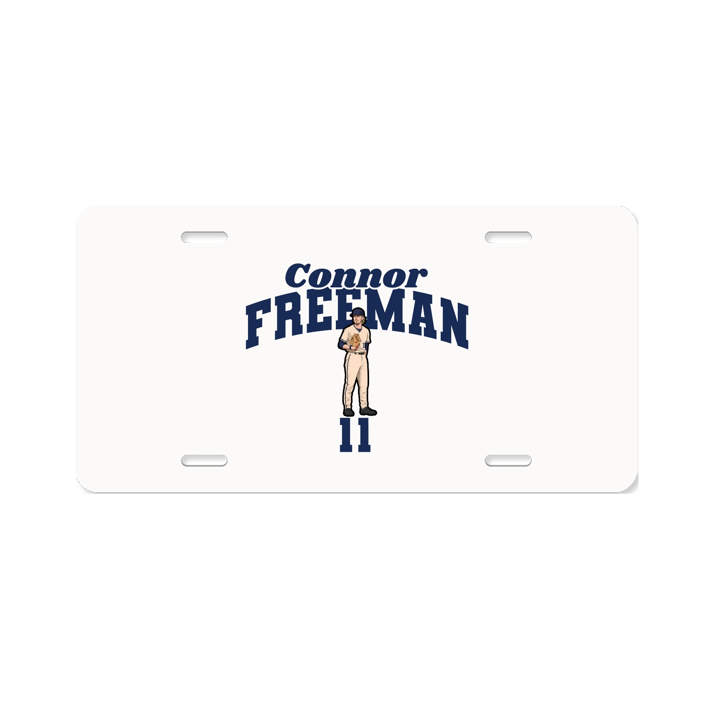 License Plate — Signature Arch in Classic