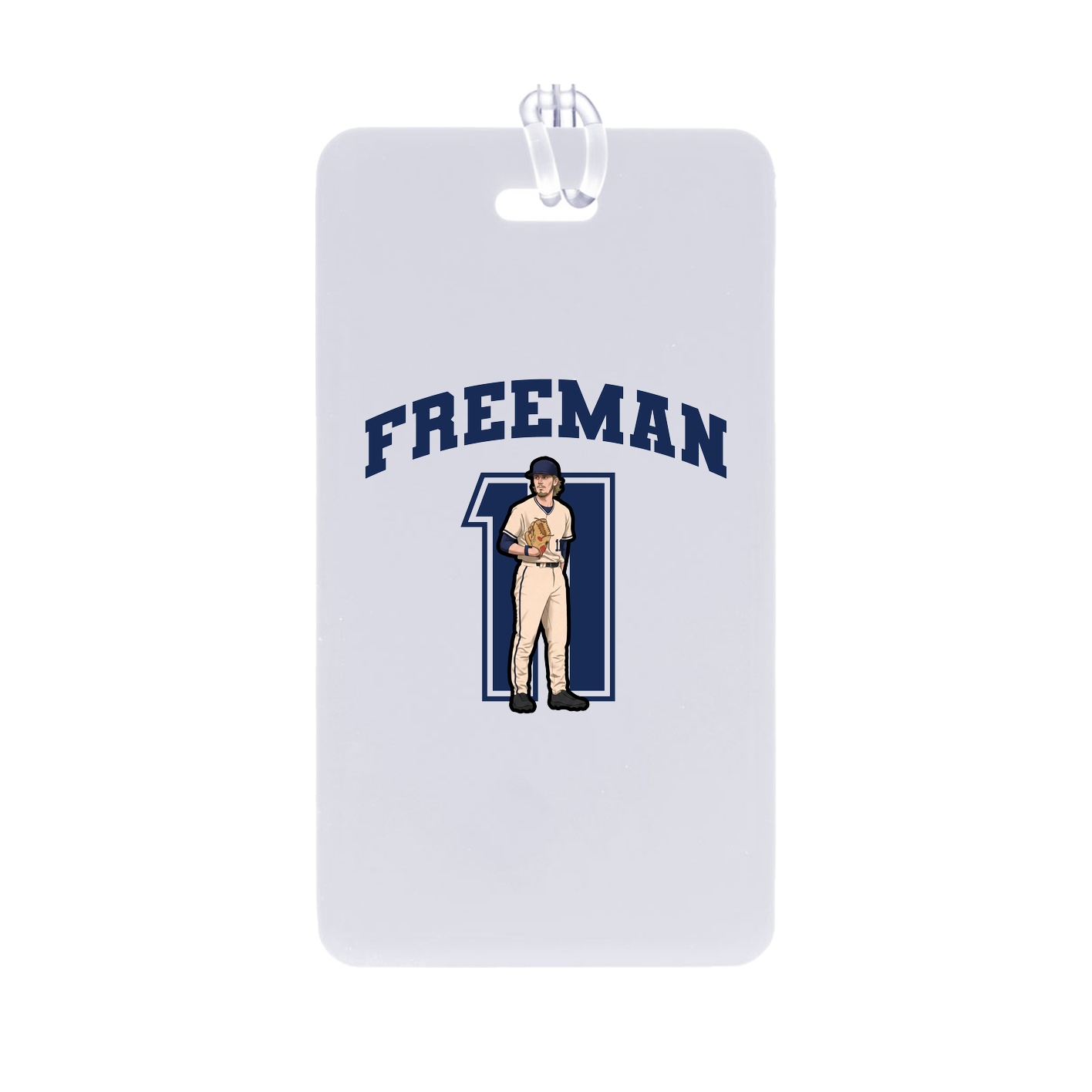 Bag Tag — Number in Classic