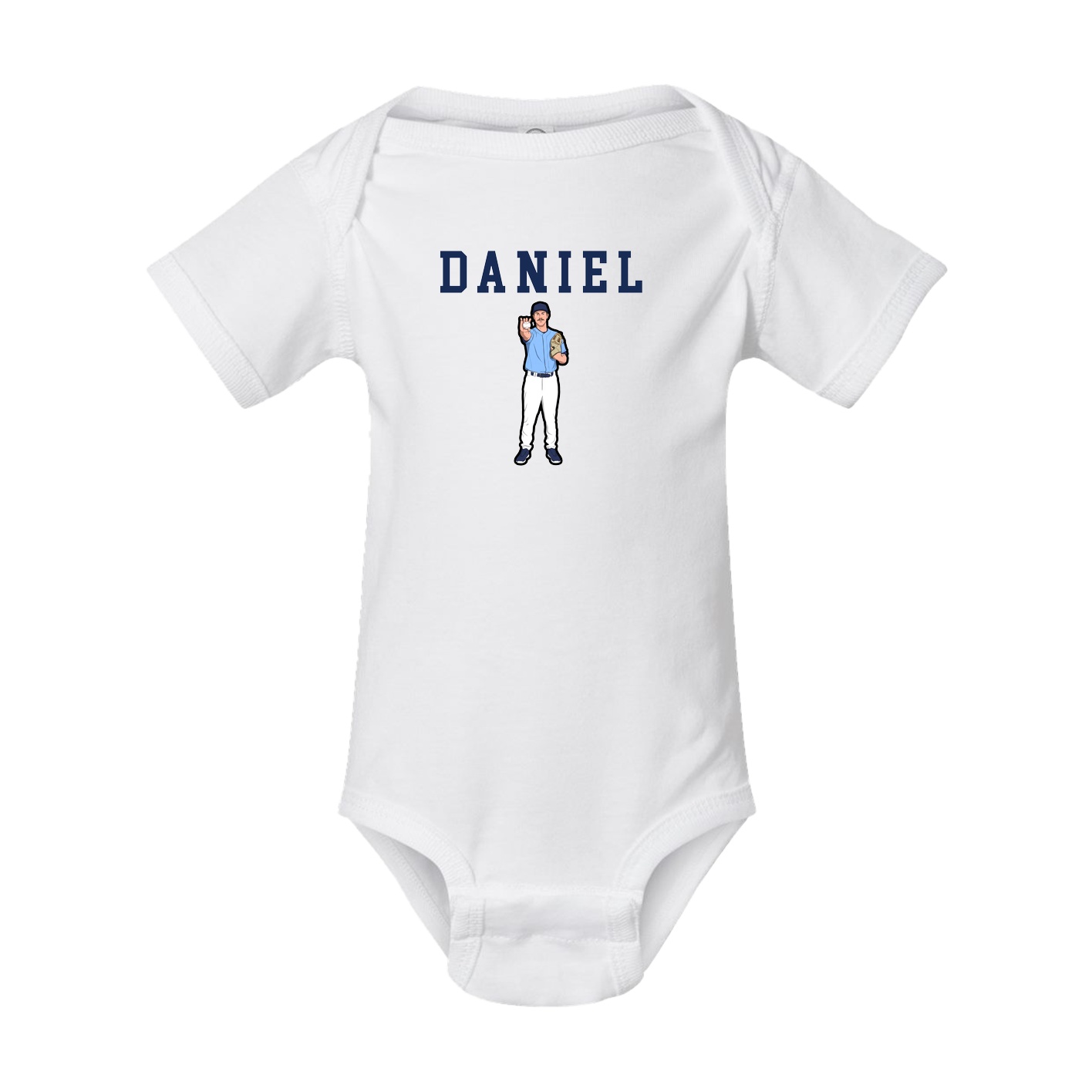 Baby Onesie — Shirsey in White