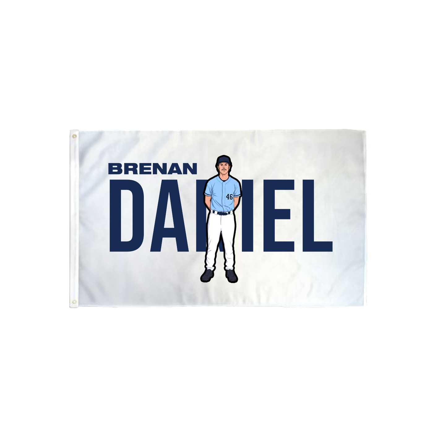 3x5 Flag — Player Name in Classic