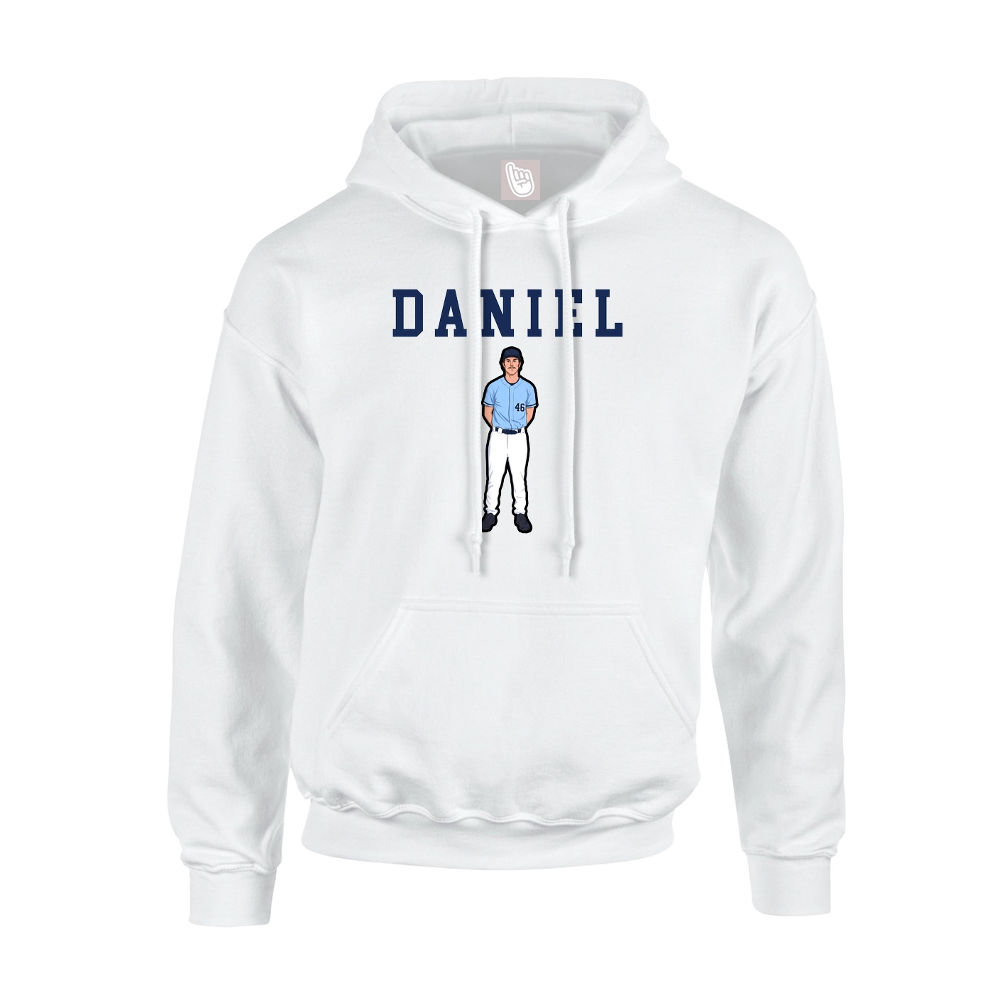 Youth Hoodie — Shirsey in White