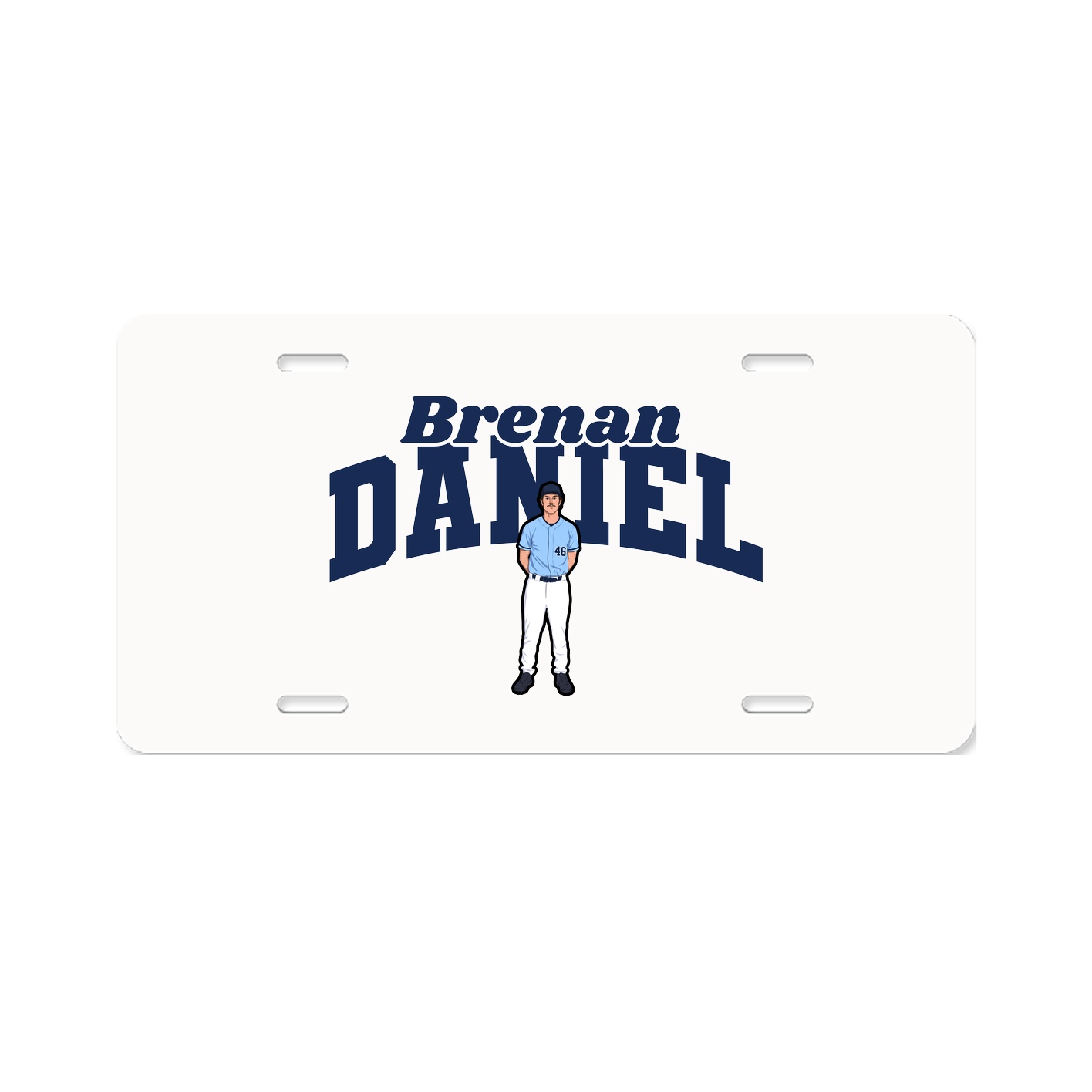 License Plate — Signature Arch in Classic