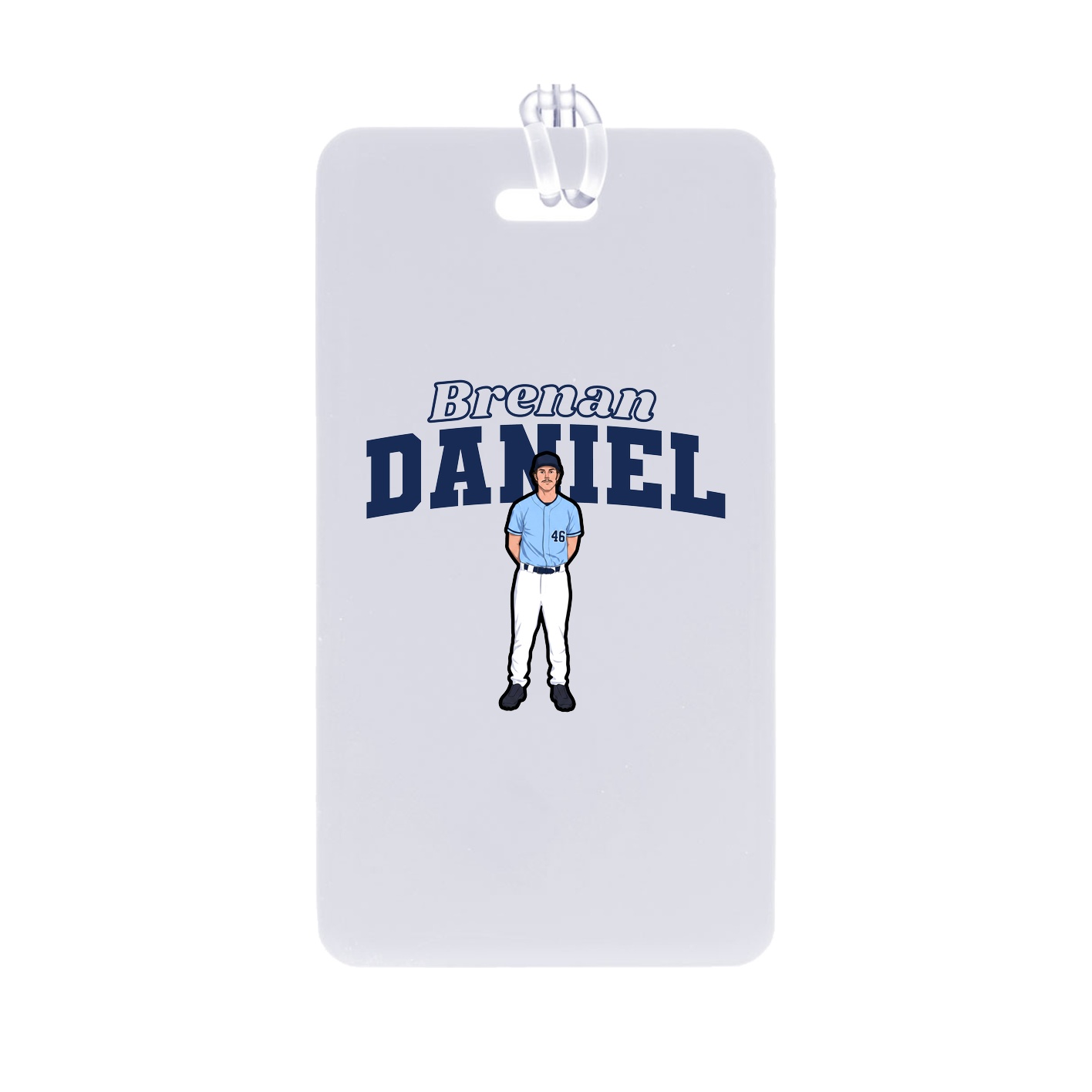 Bag Tag — Name Arch in Classic