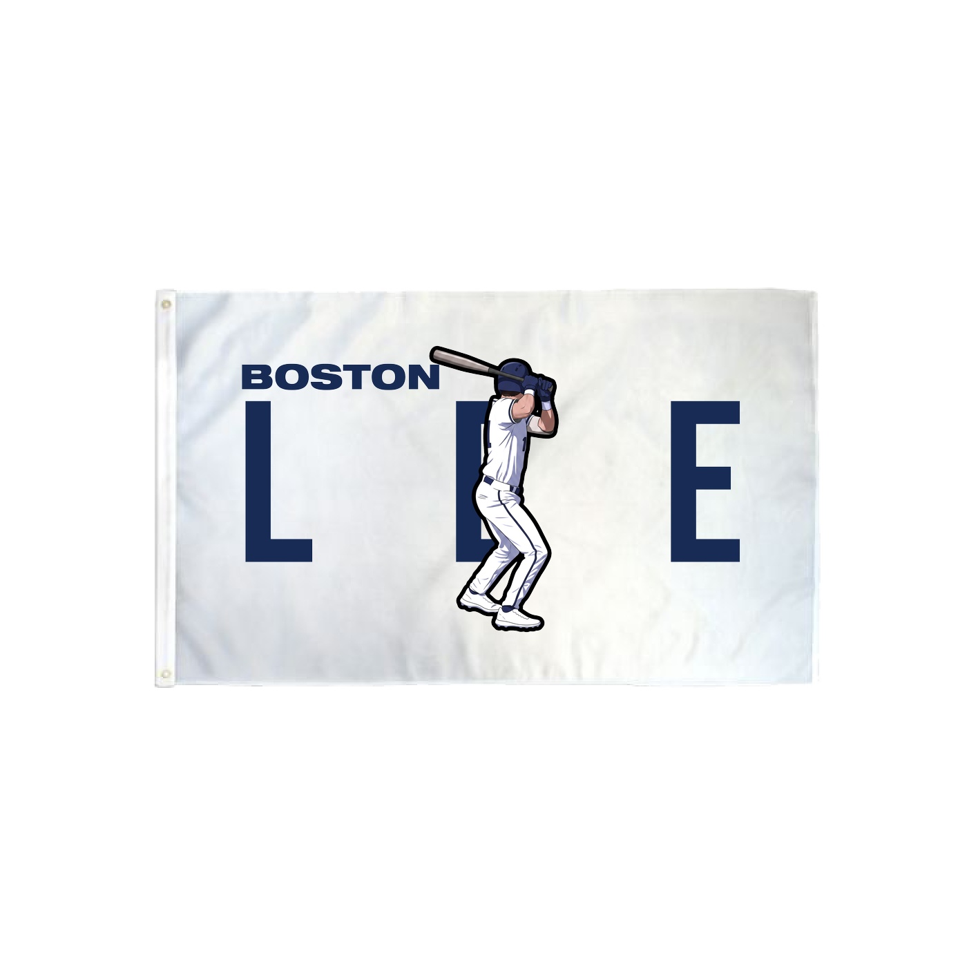 3x5 Flag — Player Name in Classic
