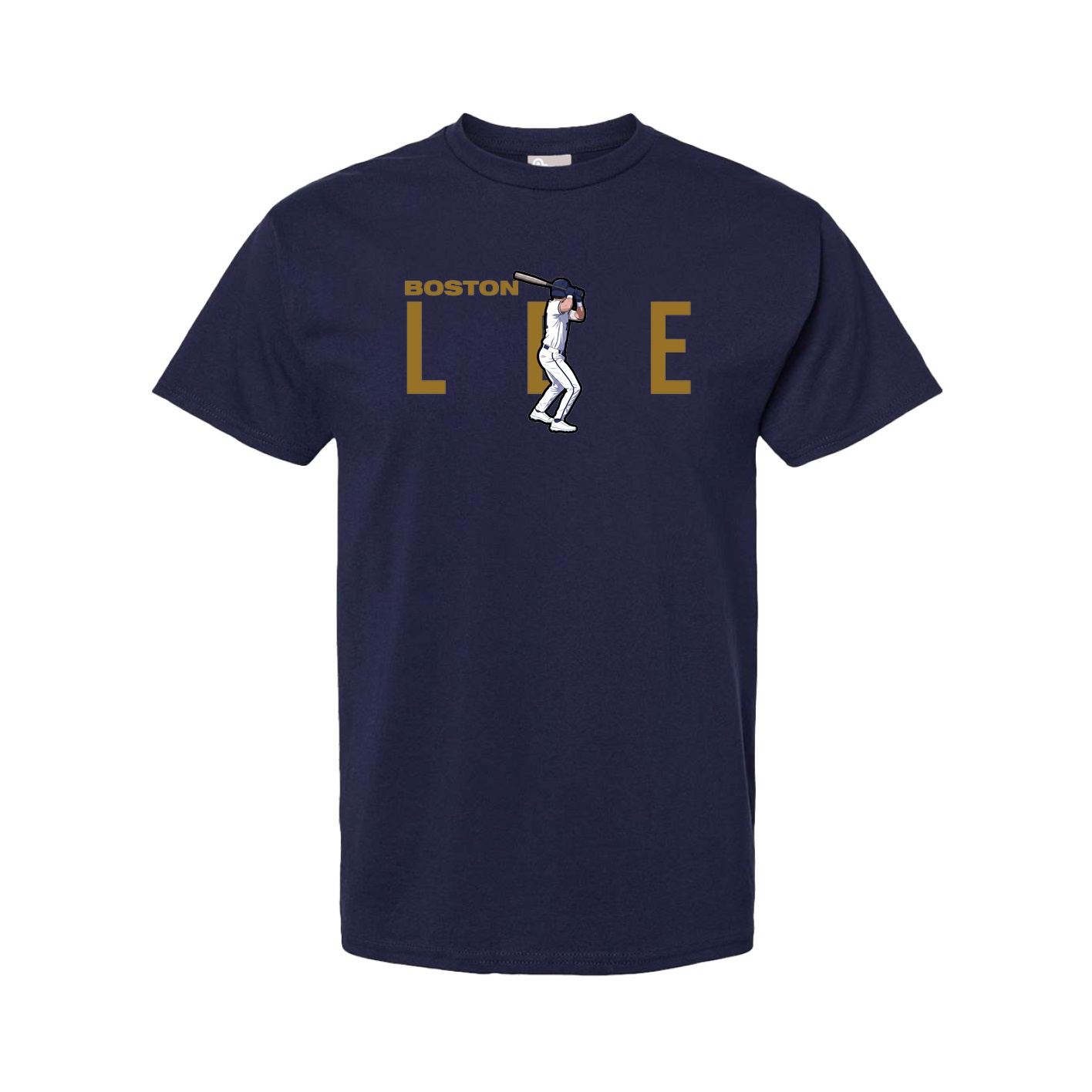 Tee — Player Name in Navy