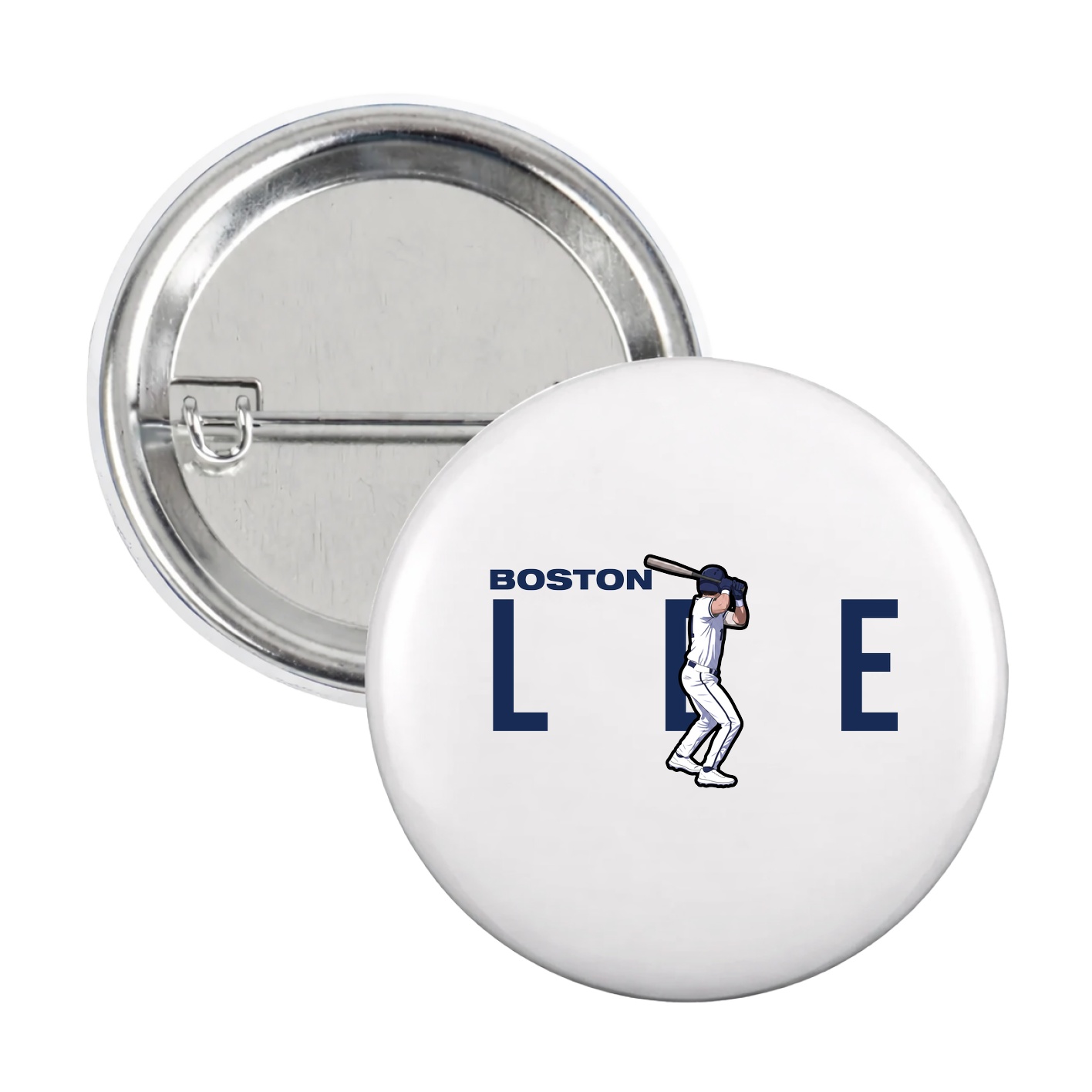 Game Day Button — Player Name in White