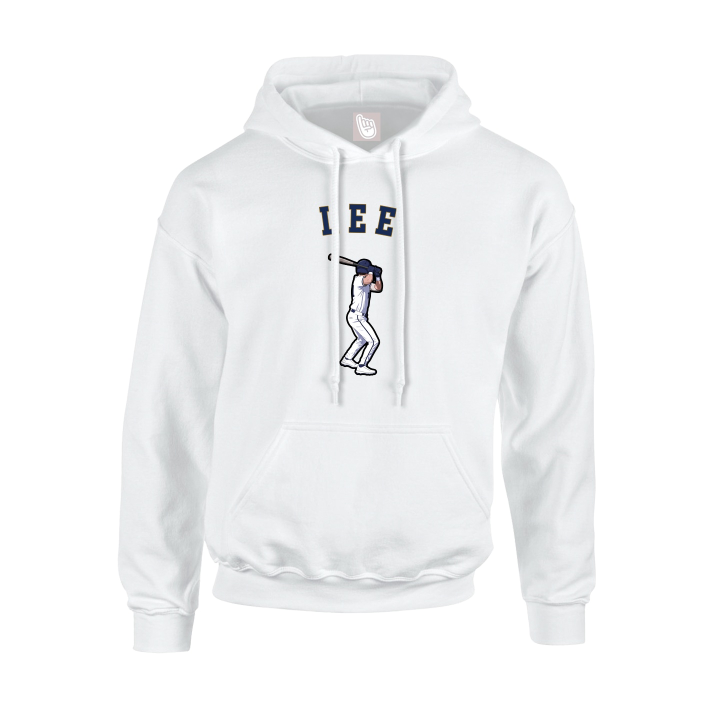 Hoodie — Shirsey Arch in White