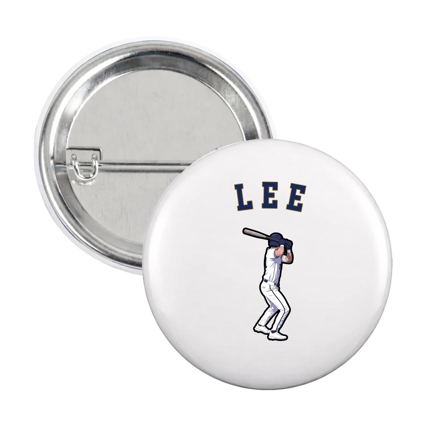 Game Day Button — Shirsey Arch in White