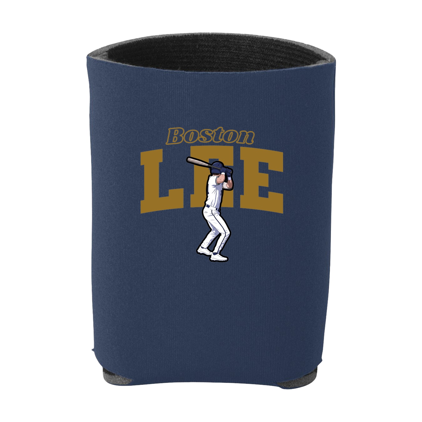 Can Holder — Name Arch in Navy