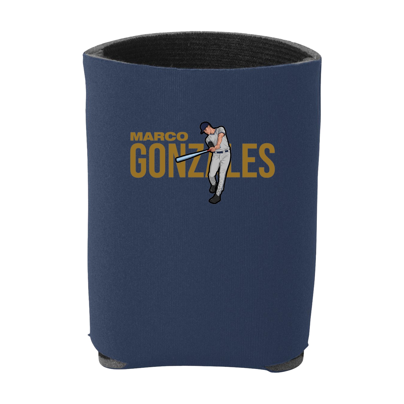 Can Holder — Player Name in Navy