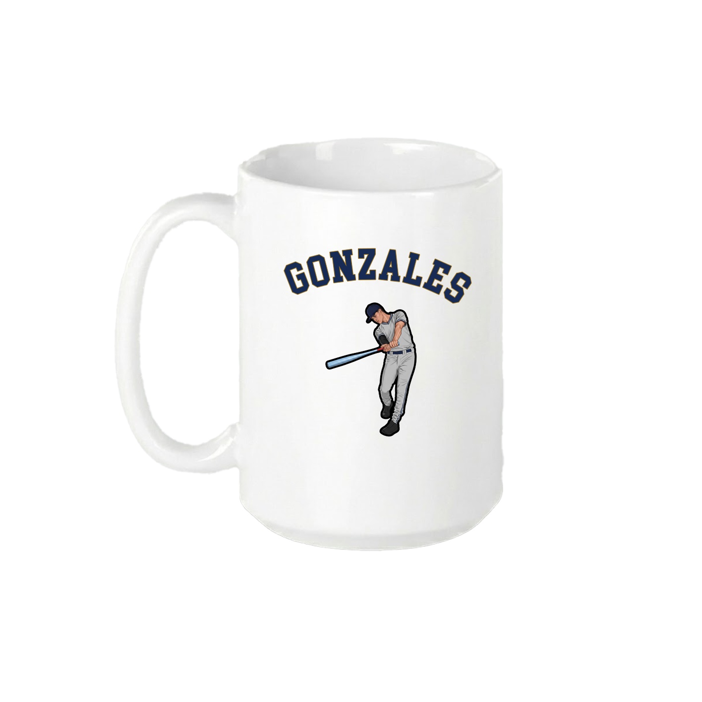 15oz Coffee Mug — Shirsey Arch in White