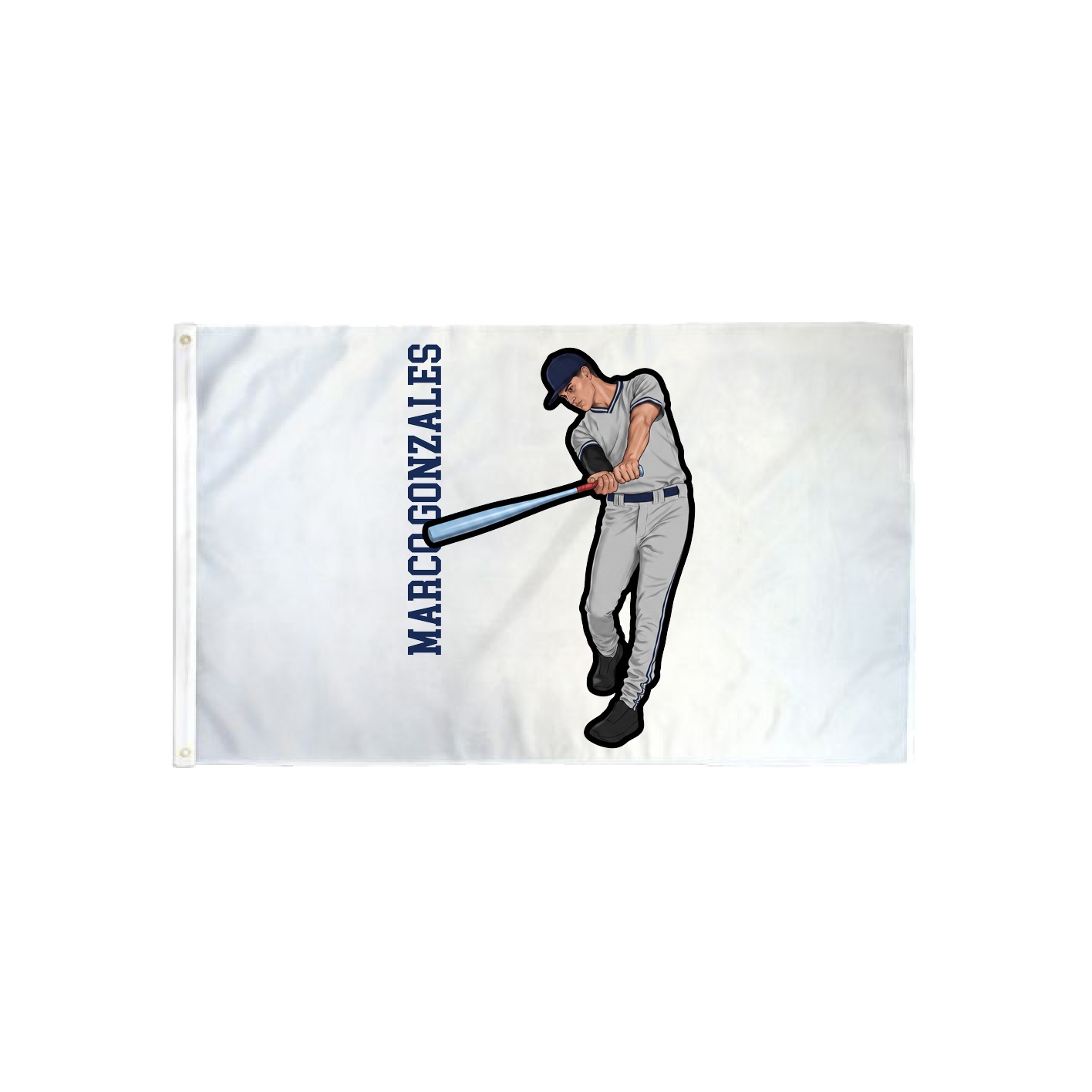 3x5 Flag — Name Vertical in Classic