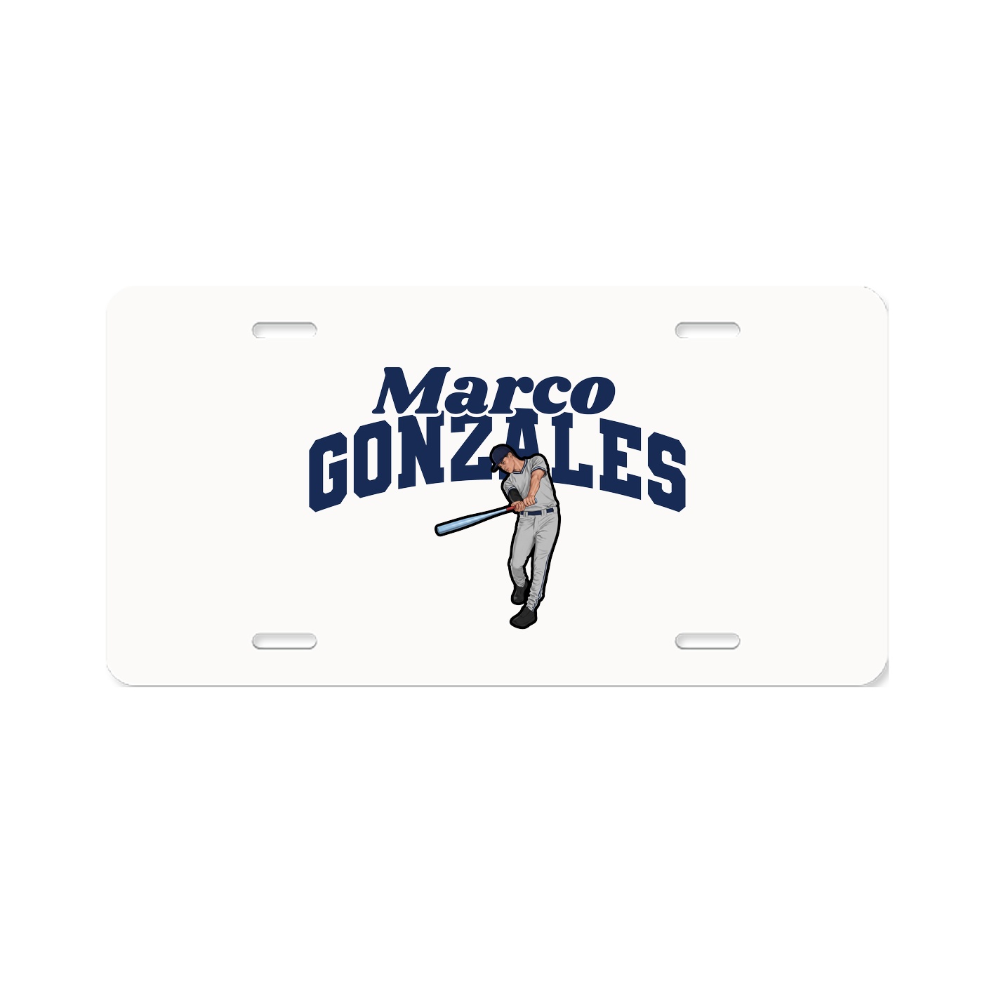 License Plate — Signature Arch in Classic