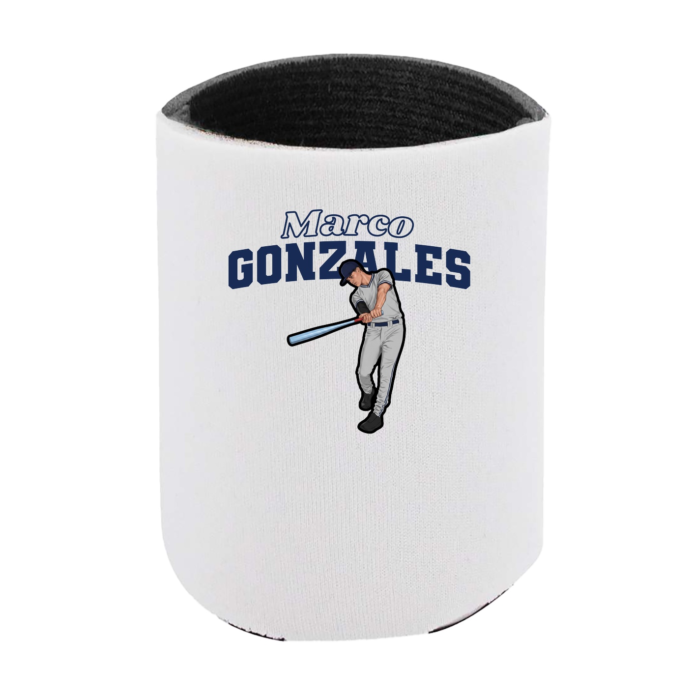 Can Holder — Name Arch in White