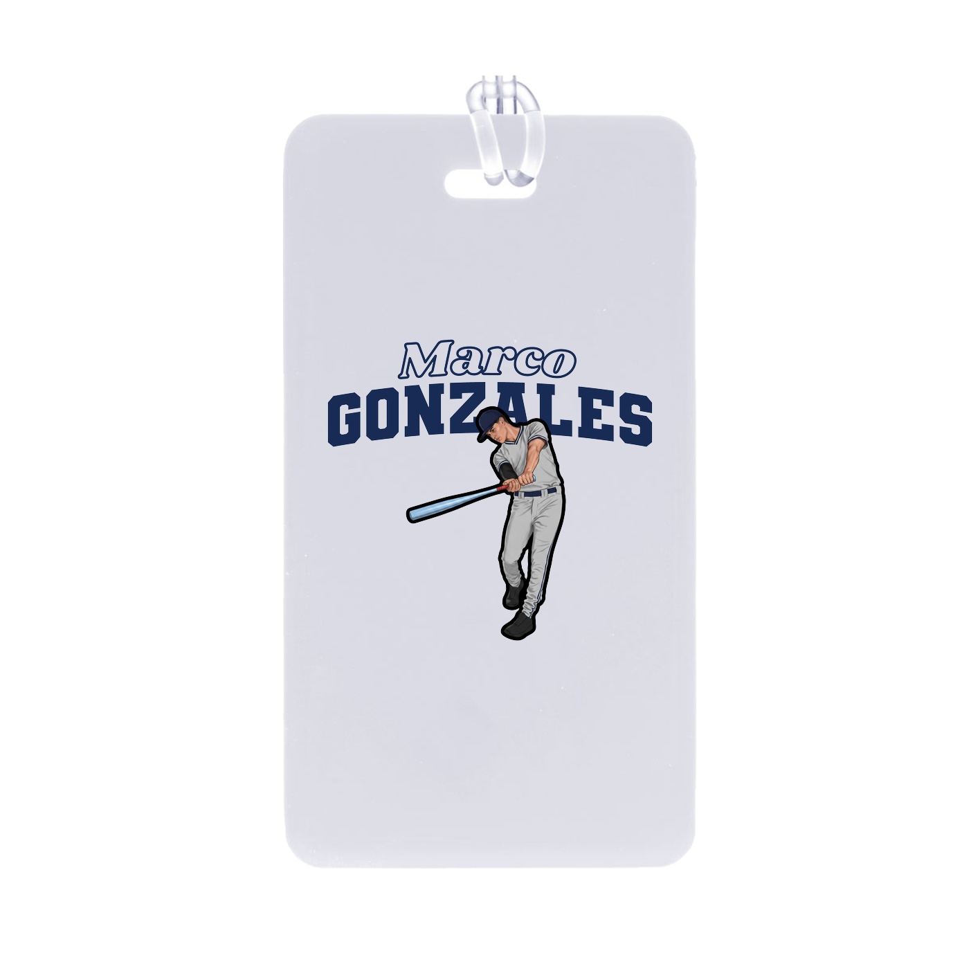 Bag Tag — Name Arch in Classic