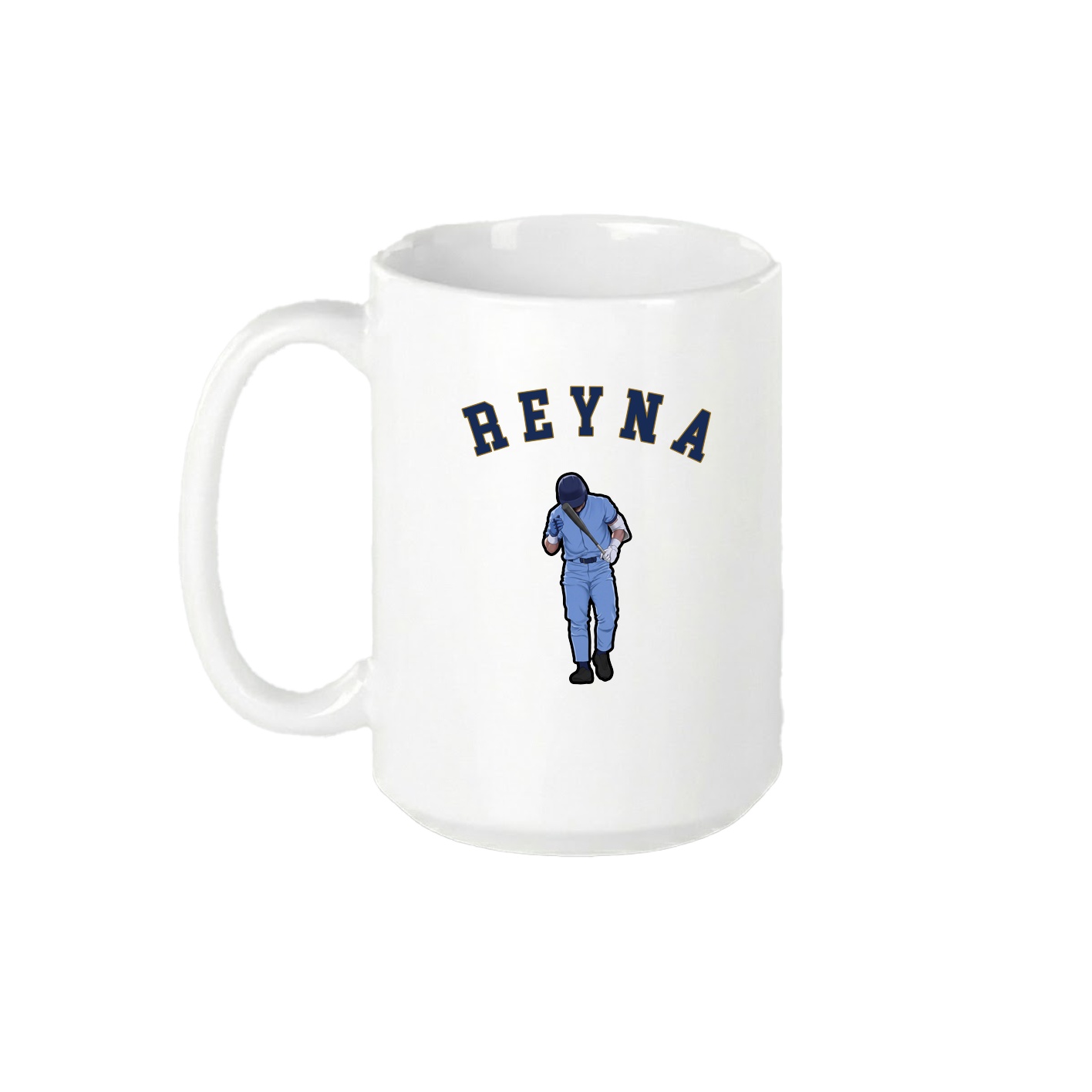 15oz Coffee Mug — Shirsey Arch in White