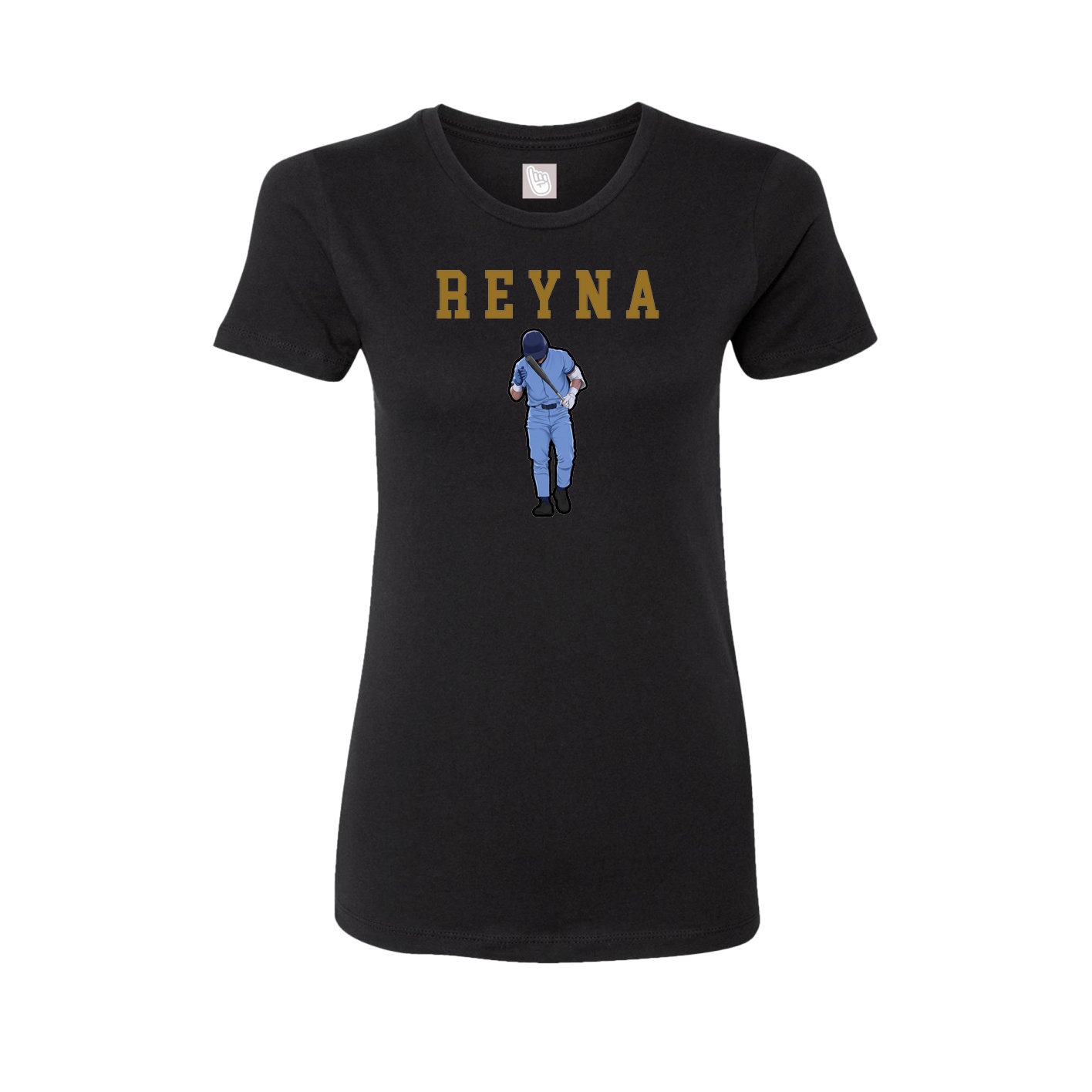 Fitted Women's Tee — Shirsey in Black