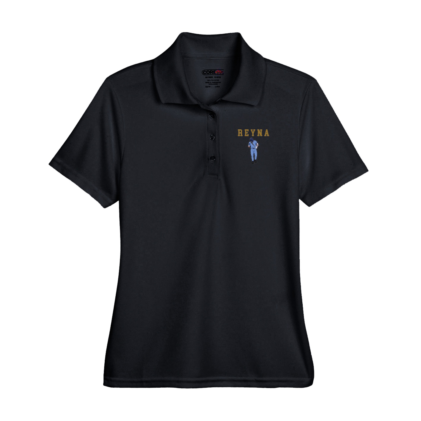 Performance Polo — Shirsey in Black