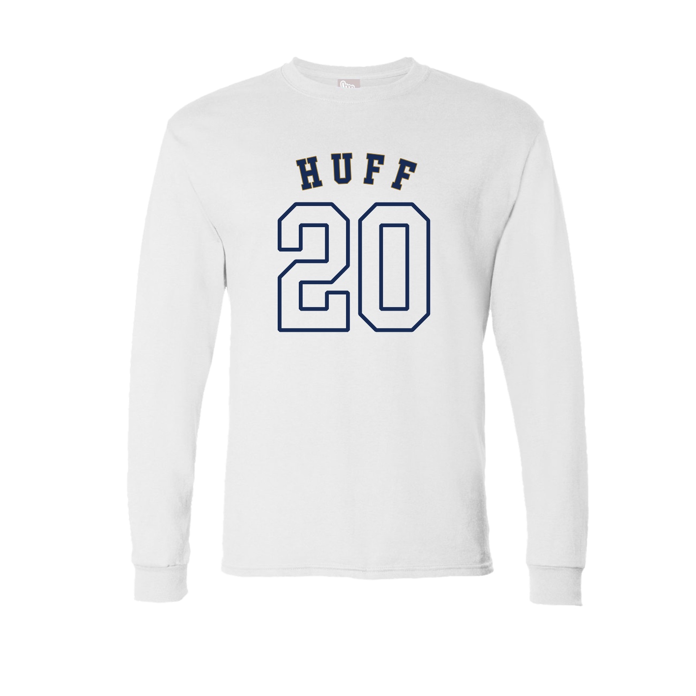 Long Sleeve Tee — Shirsey Arch in White