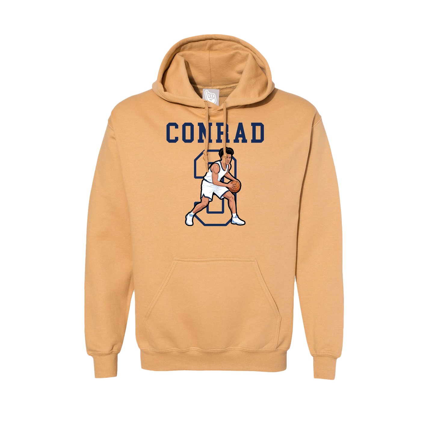 Hoodie — Shirsey in Vegas Gold