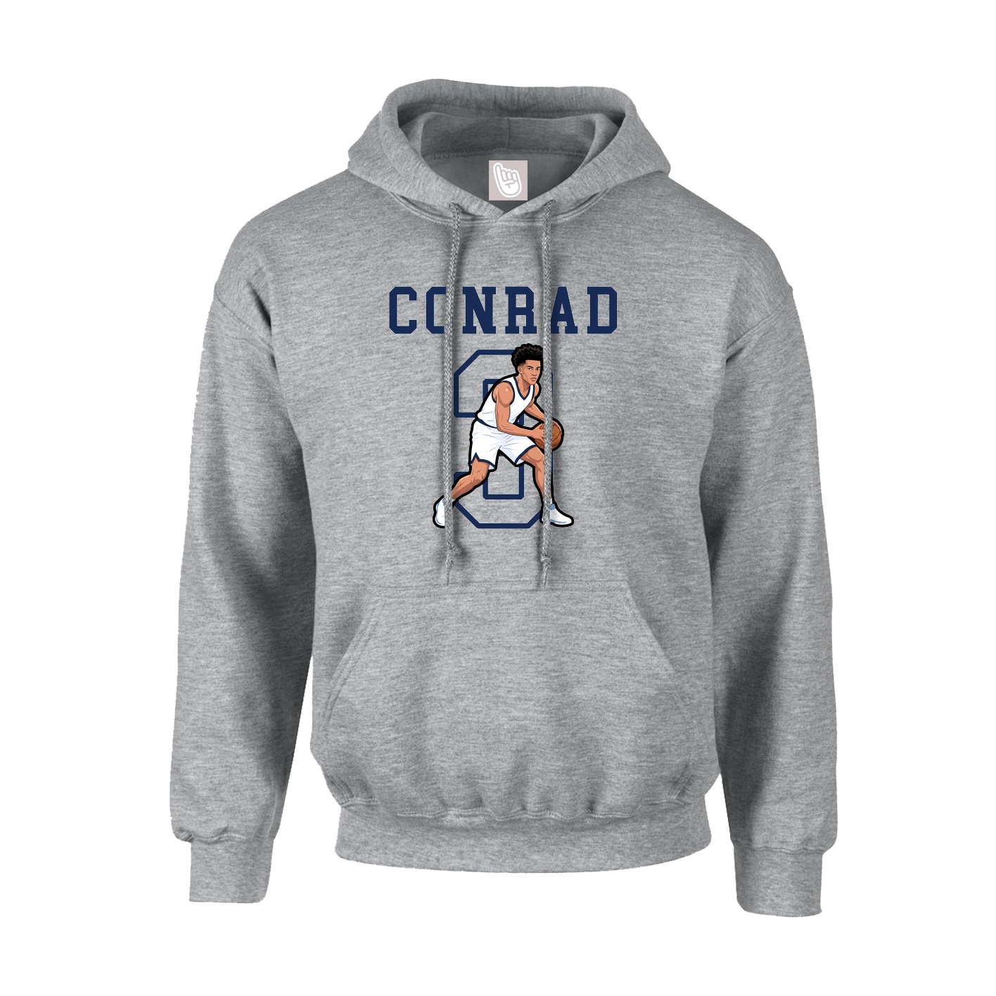Youth Hoodie — Shirsey in Grey